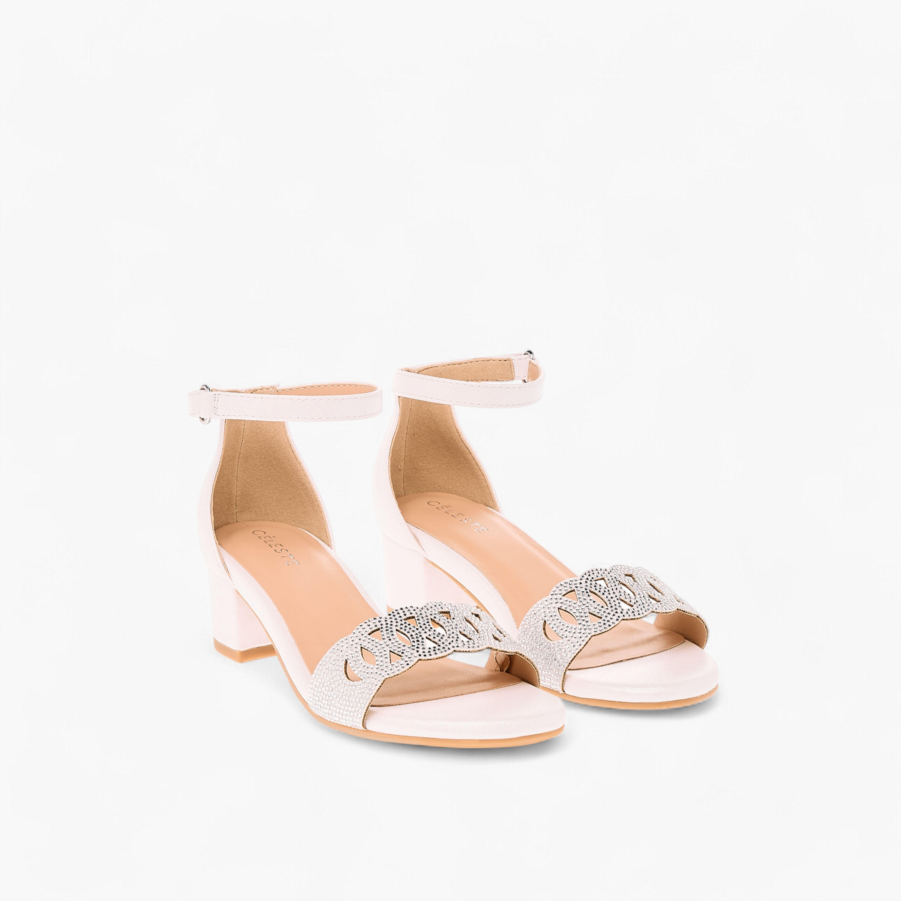 صندل مزيّن بشريط إغلاق لاصق للبنات من سيليست-girls-shoes-sandals-image-1