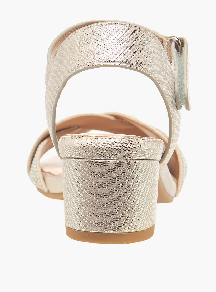Celeste Girls Embellished Block Heel Sandals-girls-shoes-sandals-image-5