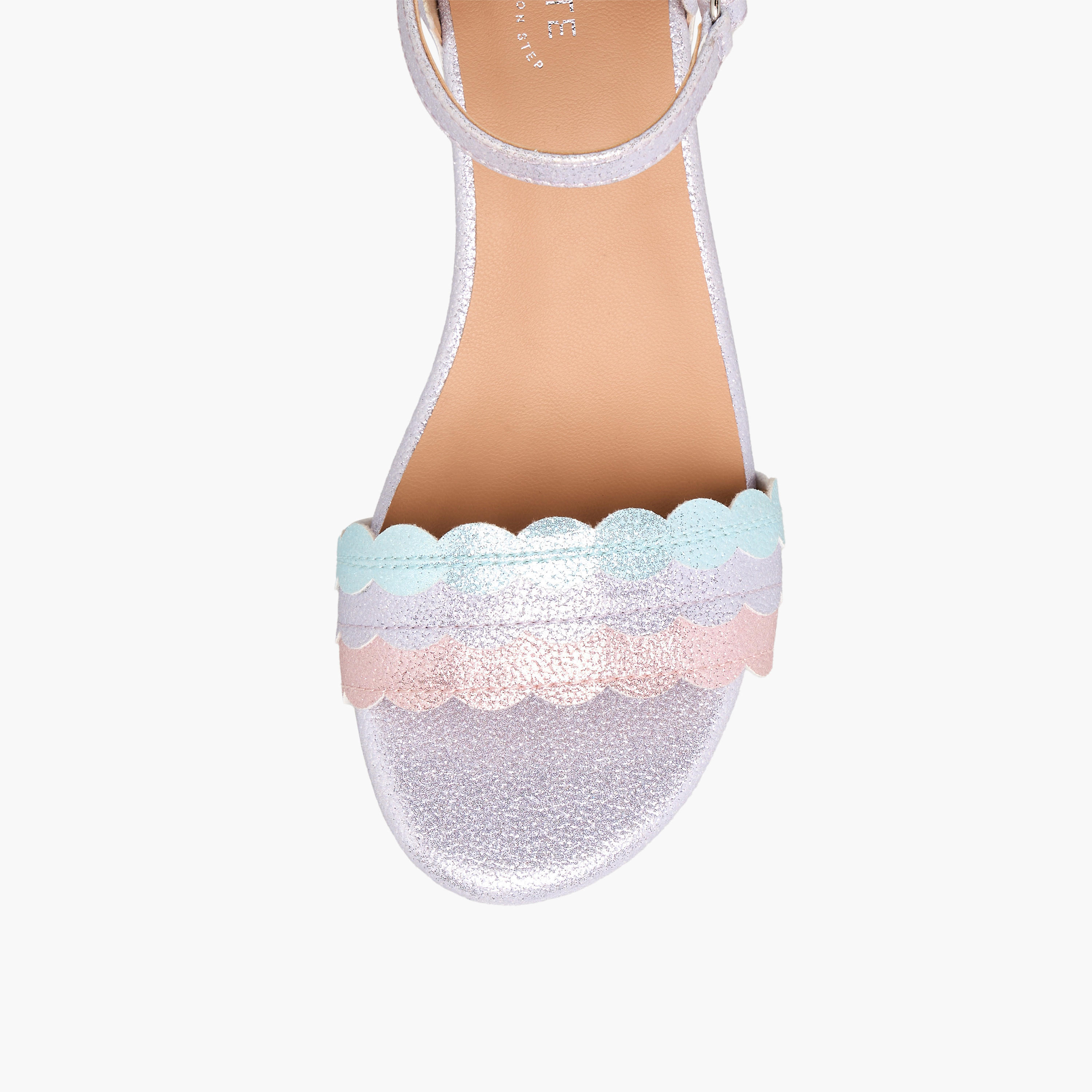 Celeste Girls Block Heel Ankle Strap Sandals-girls-shoes-sandals-image-4