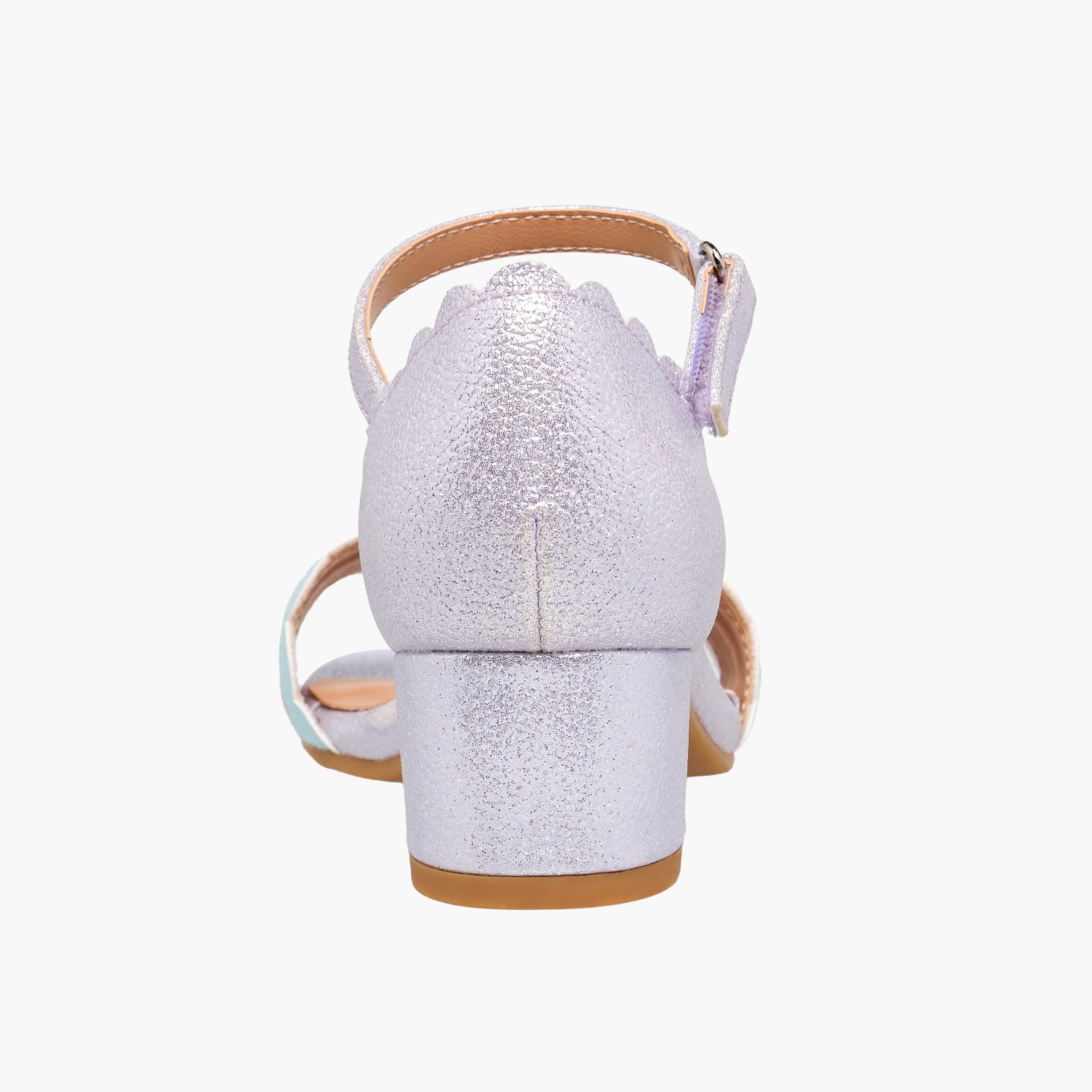 Celeste Girls Block Heel Ankle Strap Sandals-girls-shoes-sandals-image-5