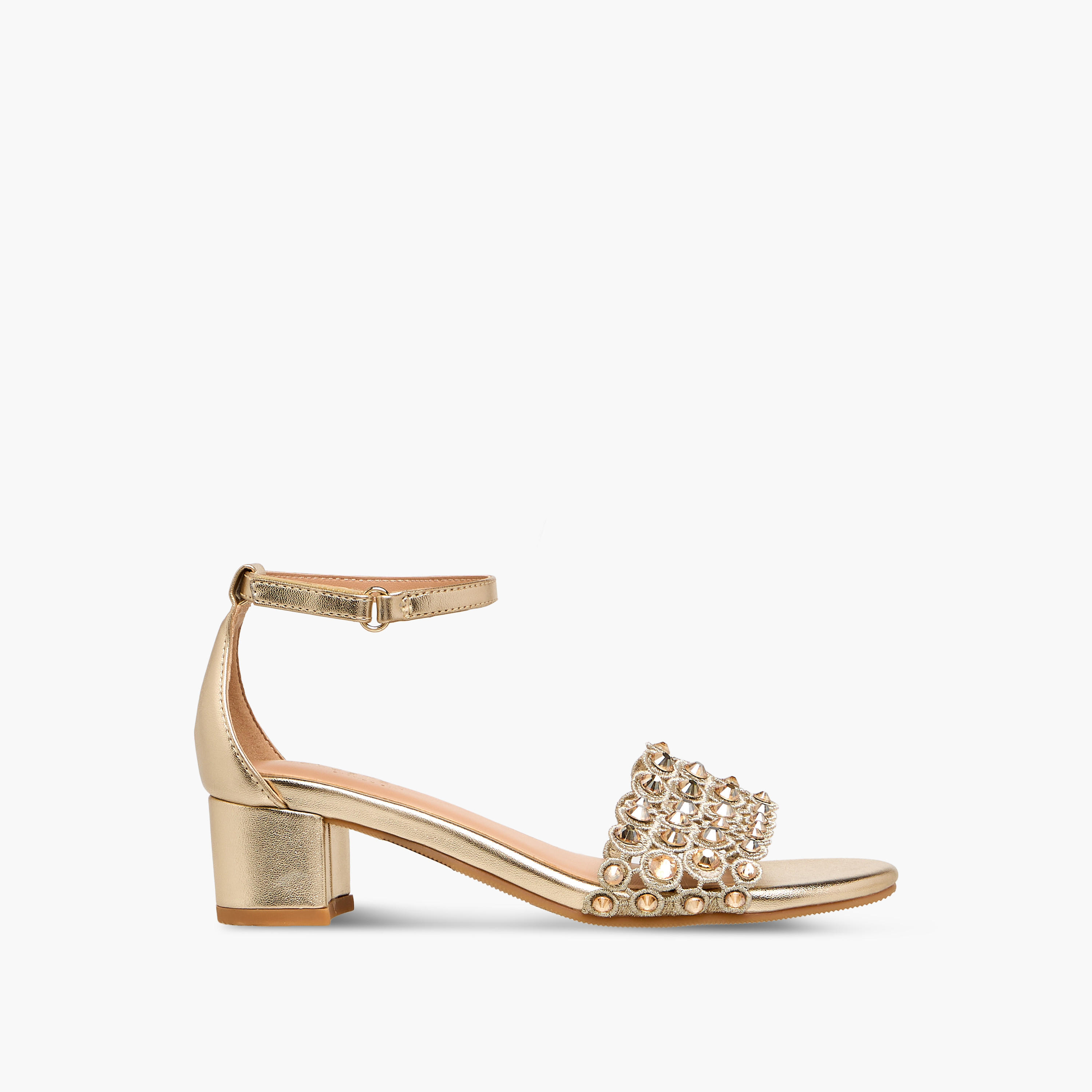 صندل بحزام حول الكاحل وكعب سميك للبنات من سيليست-girls-shoes-sandals-image-3