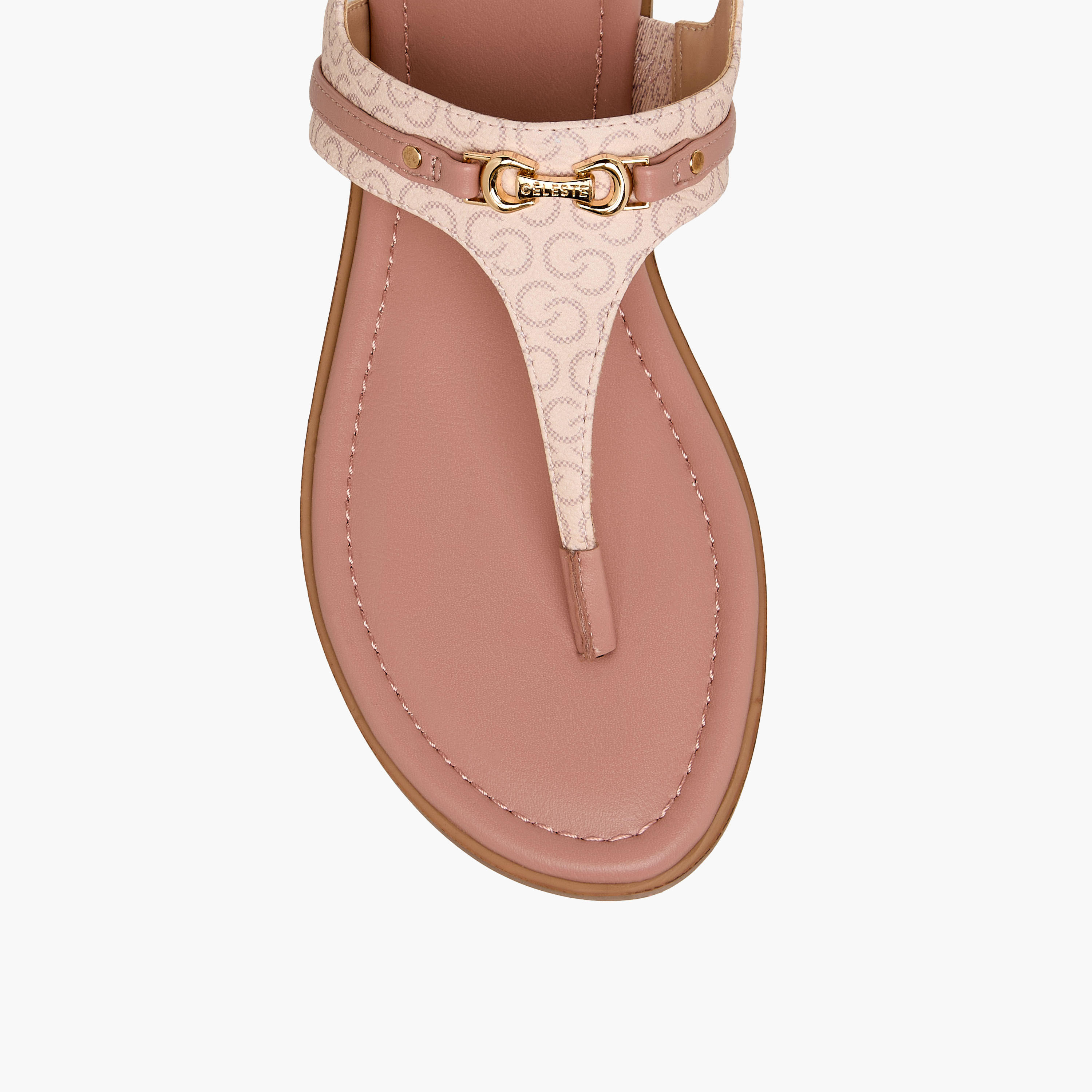 Celeste Women Buckle Closure Strap Sandals-women-shoes-flats-sandals-image-4