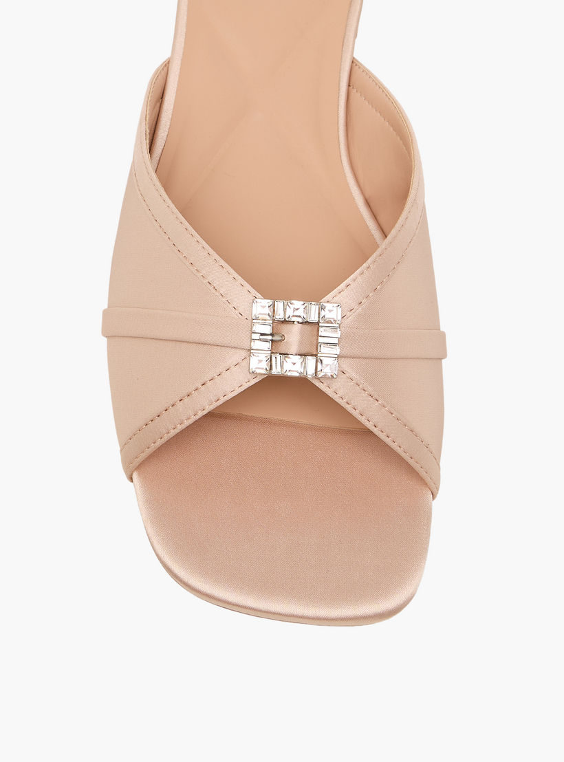 Celeste Women Embellished Satin Slip-On Sandals-women-shoes-flats-sandals-image-4