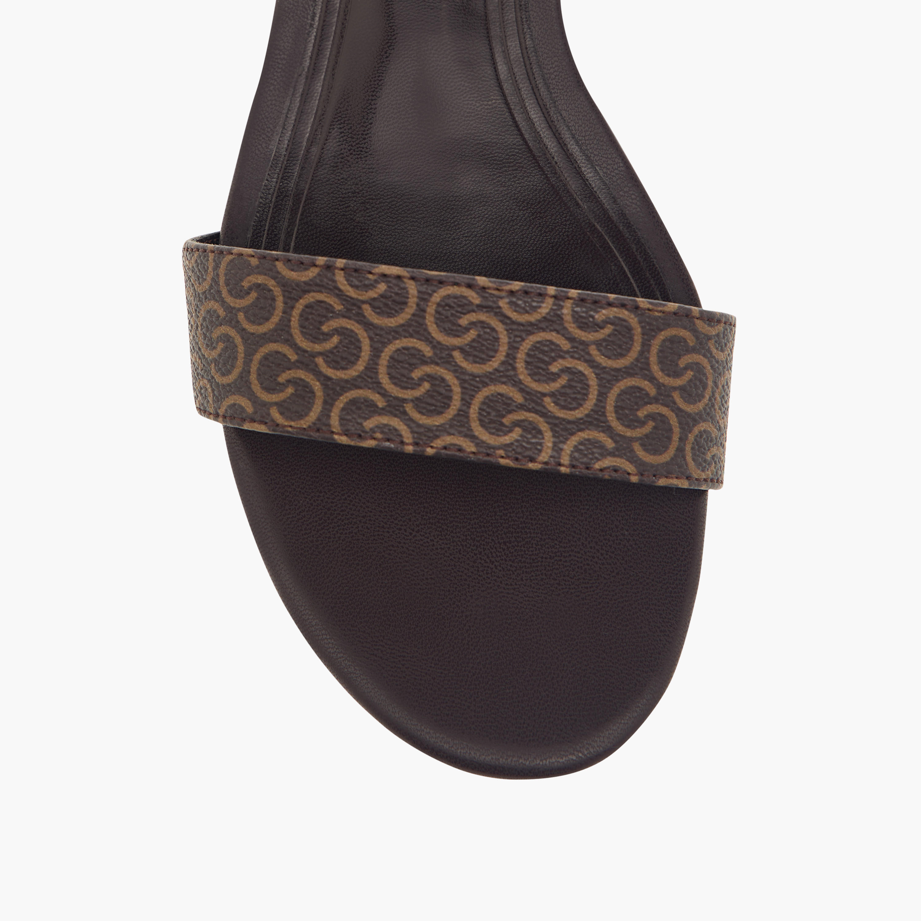 Celeste Women's Monogram Print Sandals with Block Heels and Buckle Closure-women-shoes-sandals-heeled-image-4