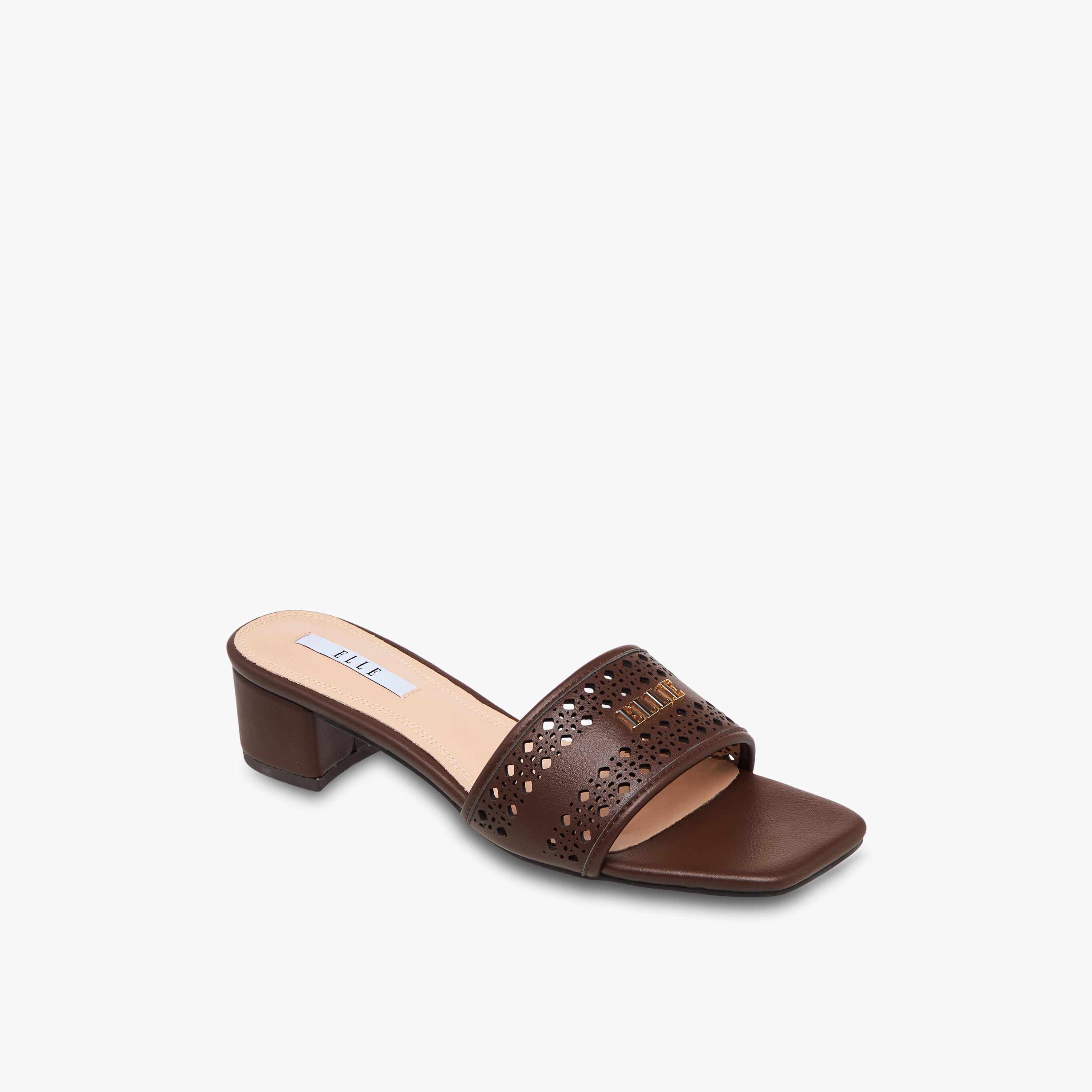 Elle Women Buckle Accent Block Heel Sandals-women-shoes-sandals-heeled-image-2