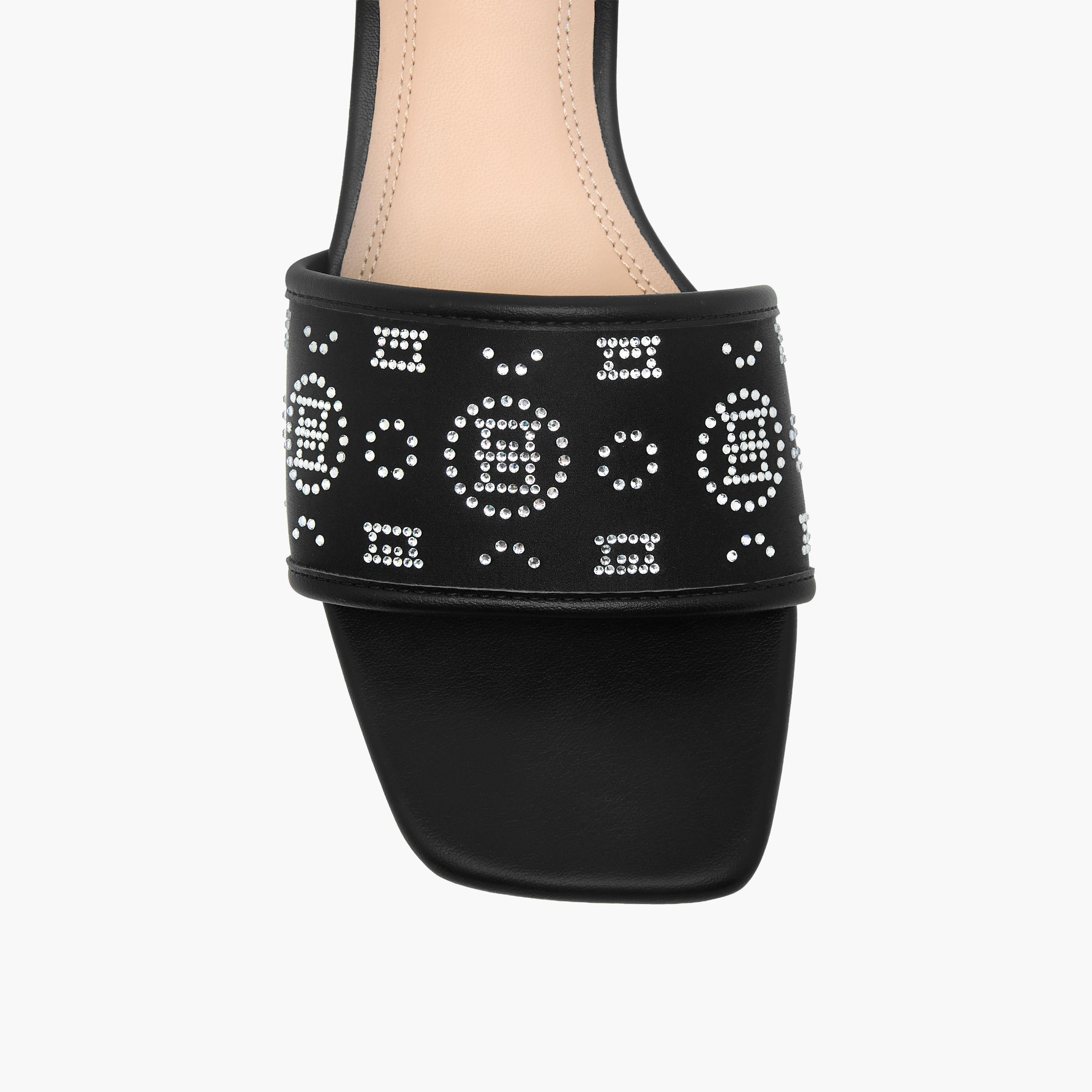 Elle Women Embellished Block Heel Sandals-women-shoes-sandals-heeled-image-4