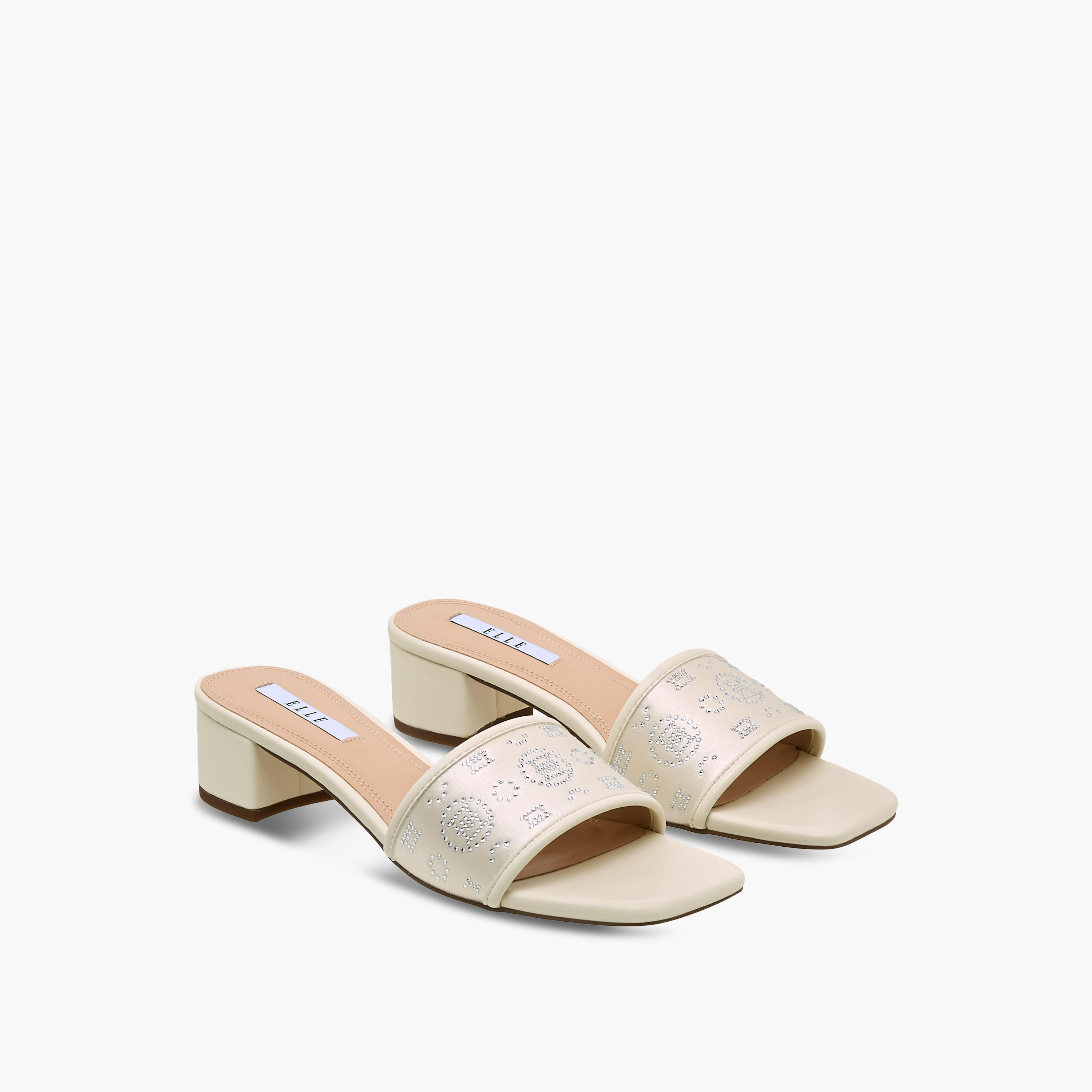 Elle Women Embellished Block Heel Sandals-women-shoes-sandals-heeled-image-1