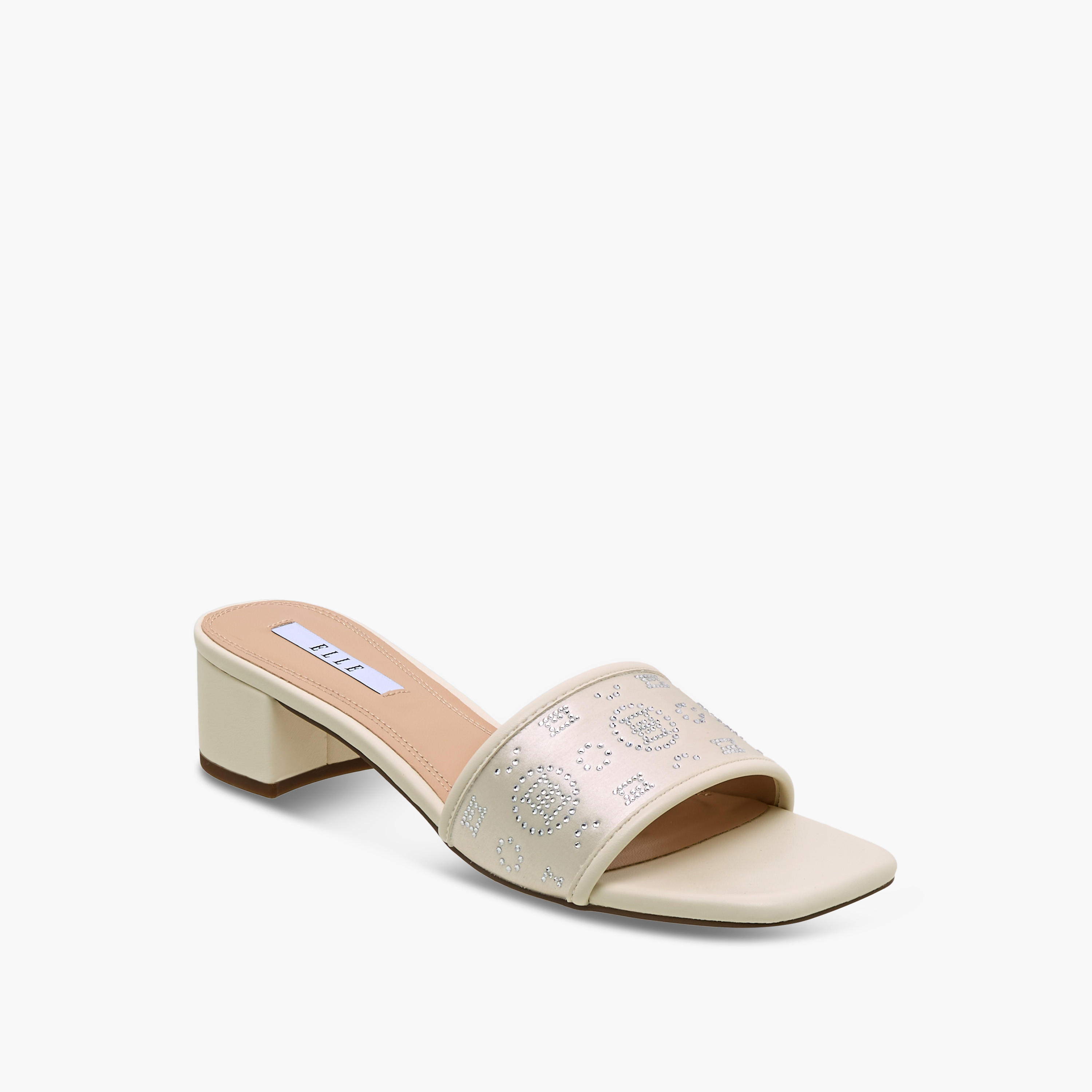 Elle Women Embellished Block Heel Sandals-women-shoes-sandals-heeled-image-2