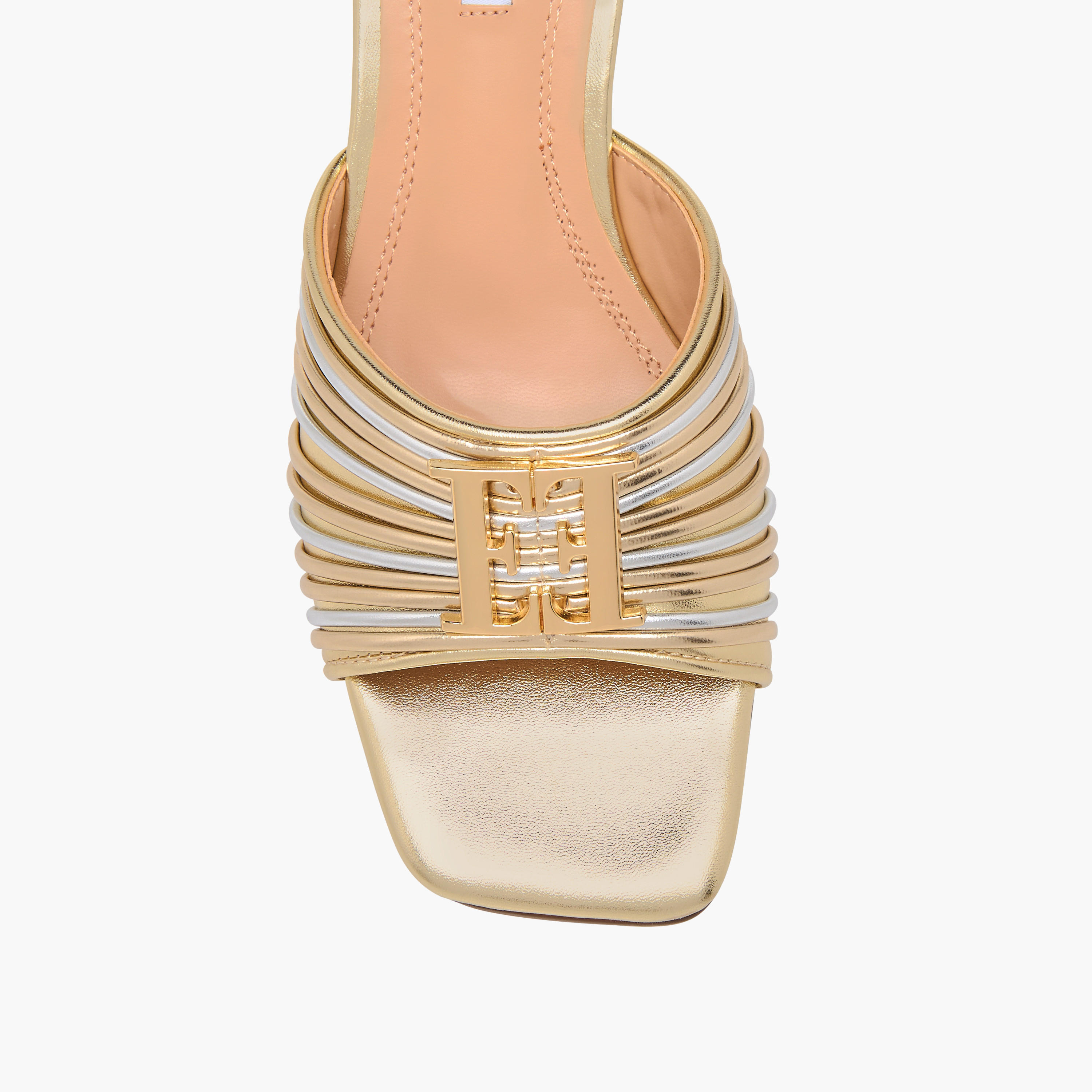 Elle Women's Logo Accent Slip-On Sandals with Block Heels-women-shoes-sandals-heeled-image-4