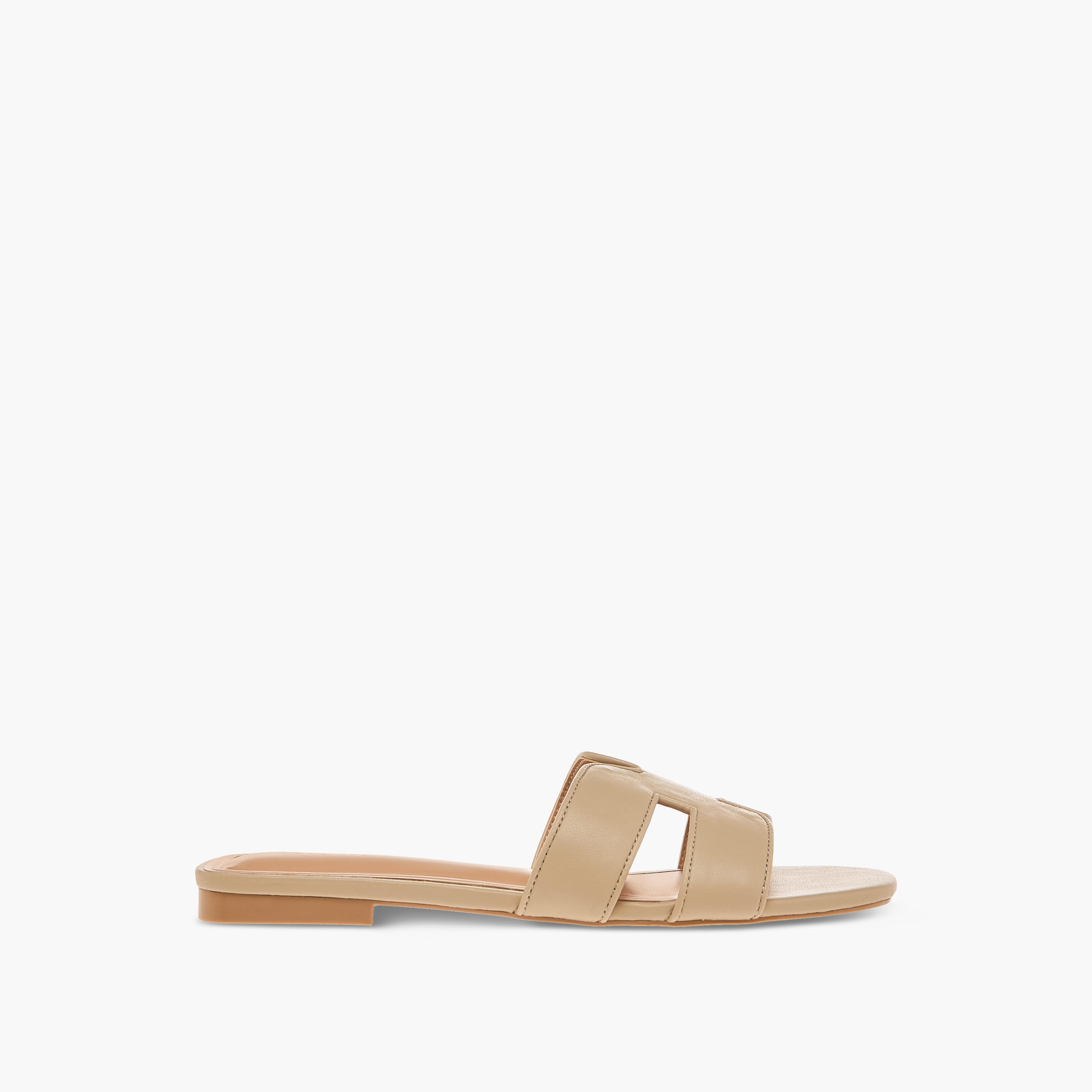 Celeste Women's Textured Slip-On Flat Sandals - J06007-001-25C-women-shoes-flats-sandals-image-3