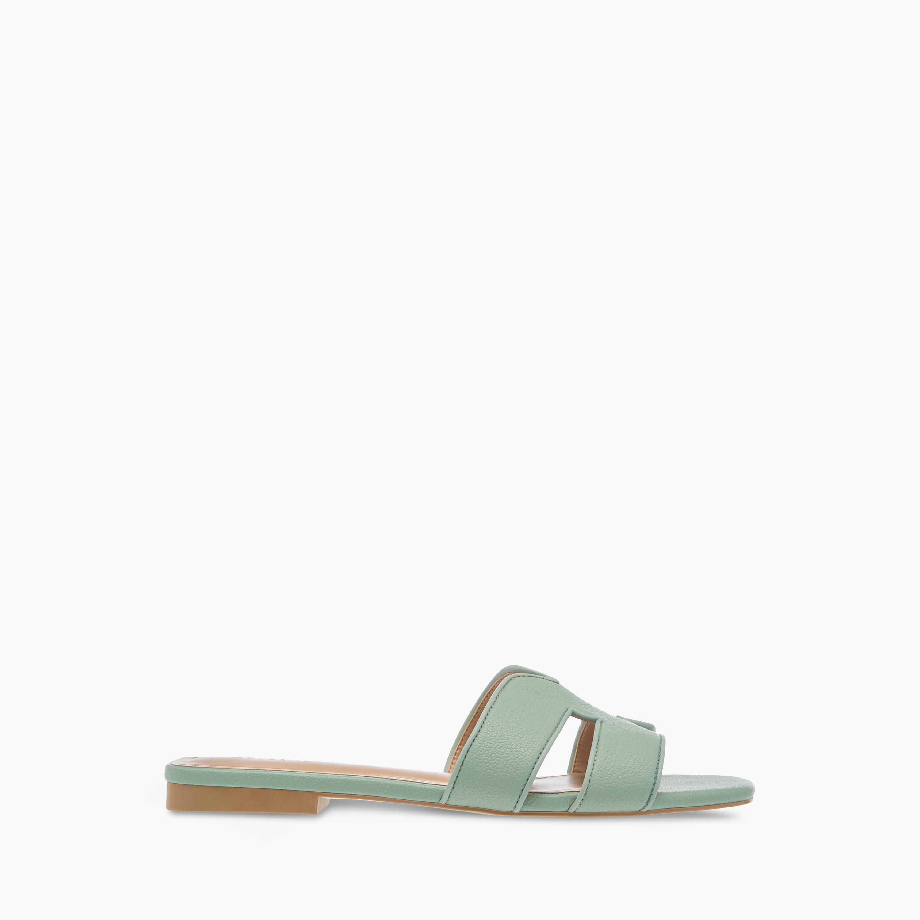 Celeste Women's Cutout Detail Slip-On Sandals-women-shoes-flats-sandals-image-3