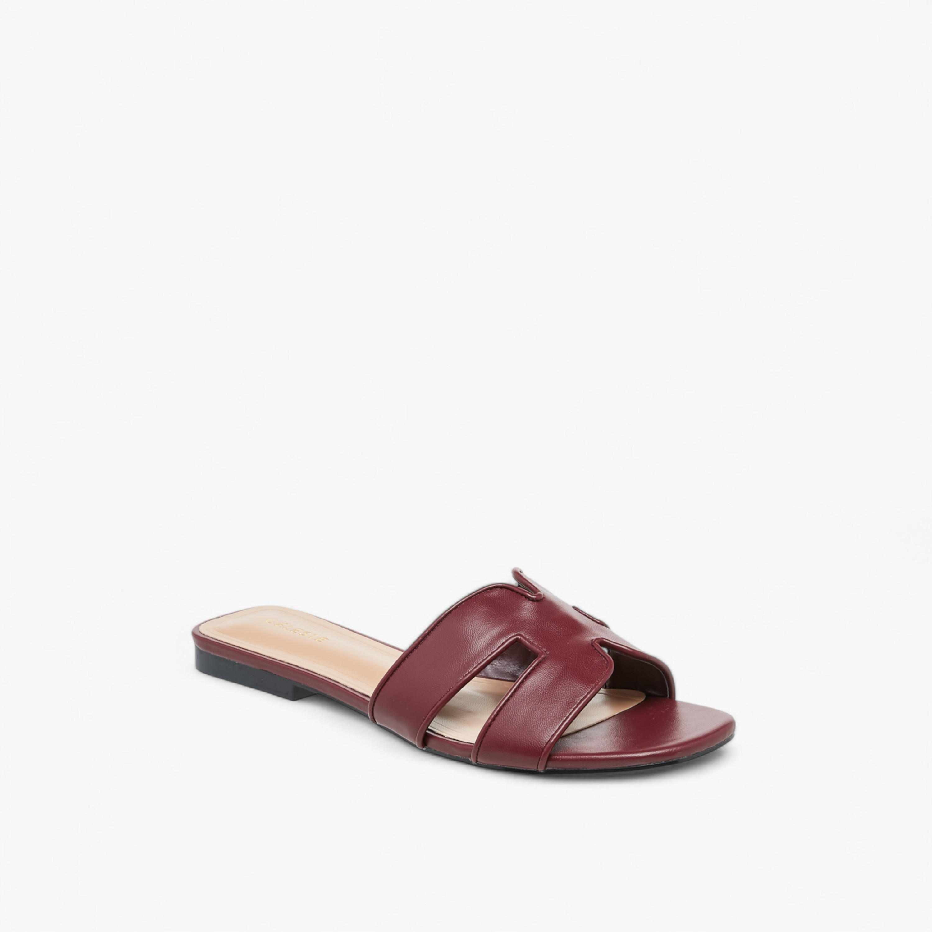 Celeste Women's Cutout Slip-On Sandals-women-shoes-flats-sandals-image-2