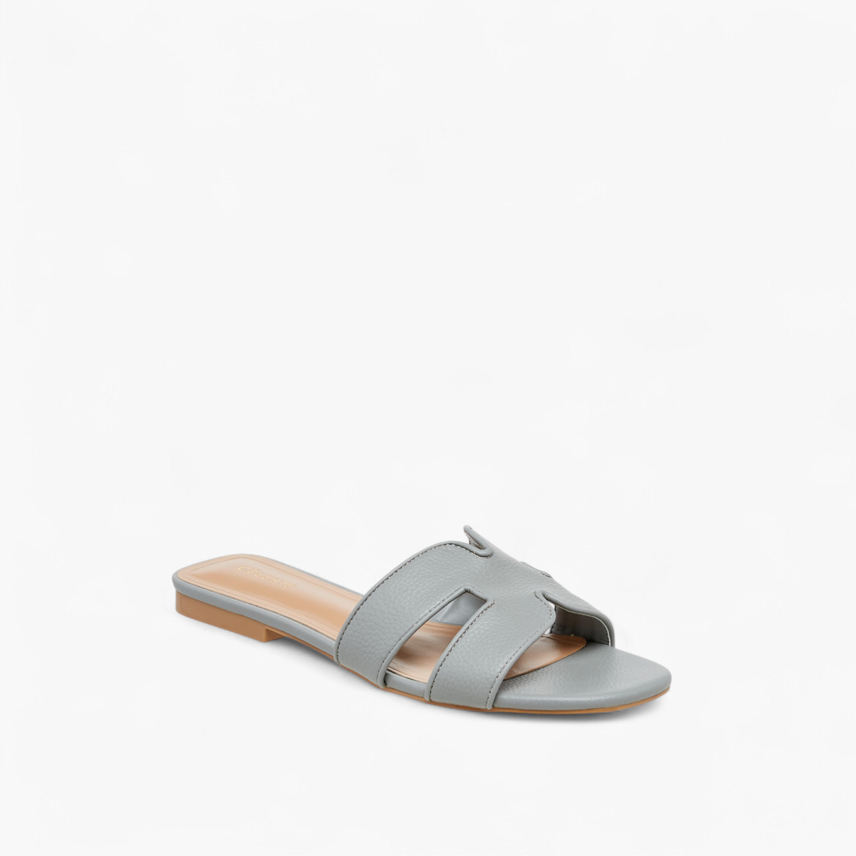Celeste Women's Cutout Slip-On Sandals-women-shoes-flats-sandals-image-2