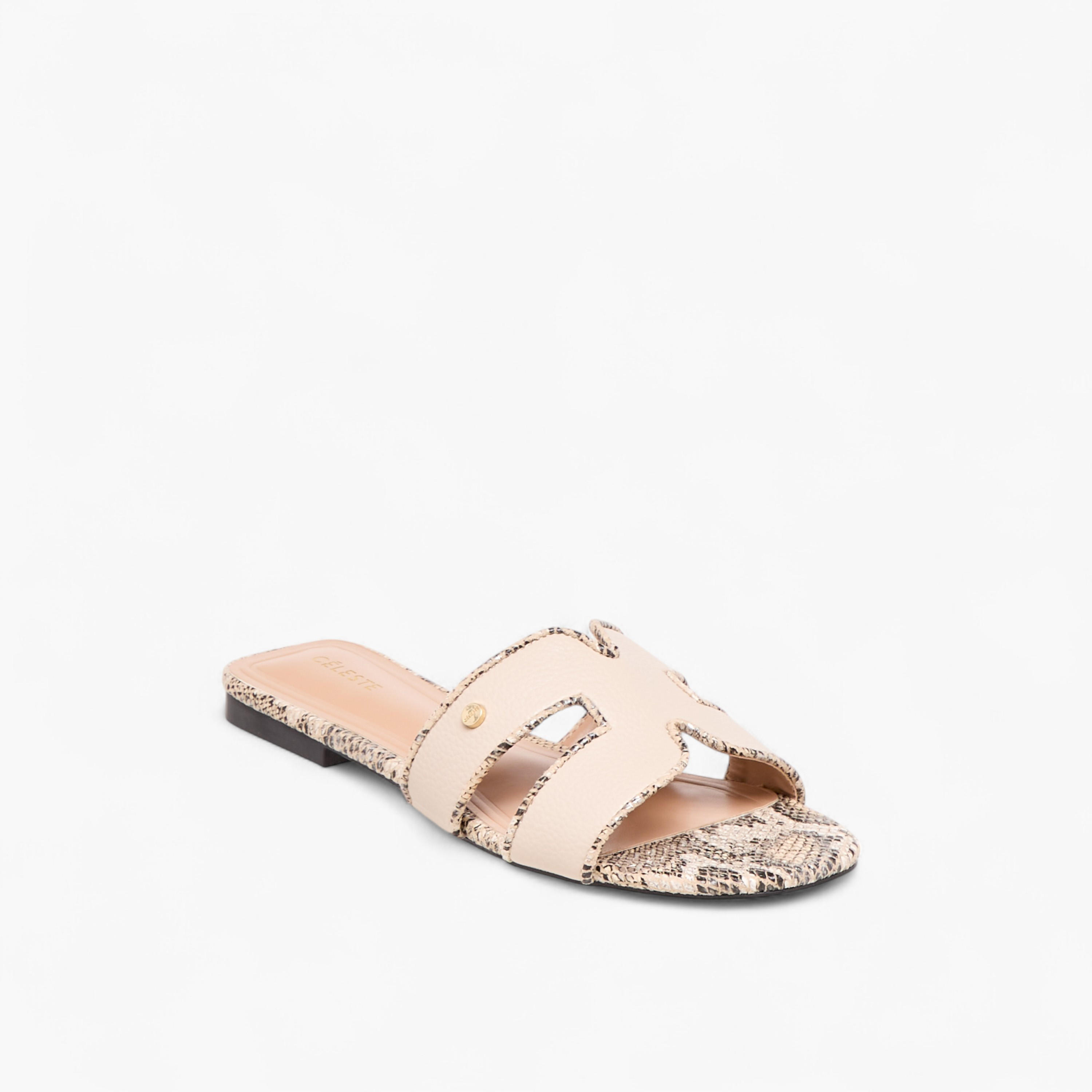 Celeste Women's Animal Print Slip-On Flat Sandals-women-shoes-flats-sandals-image-2