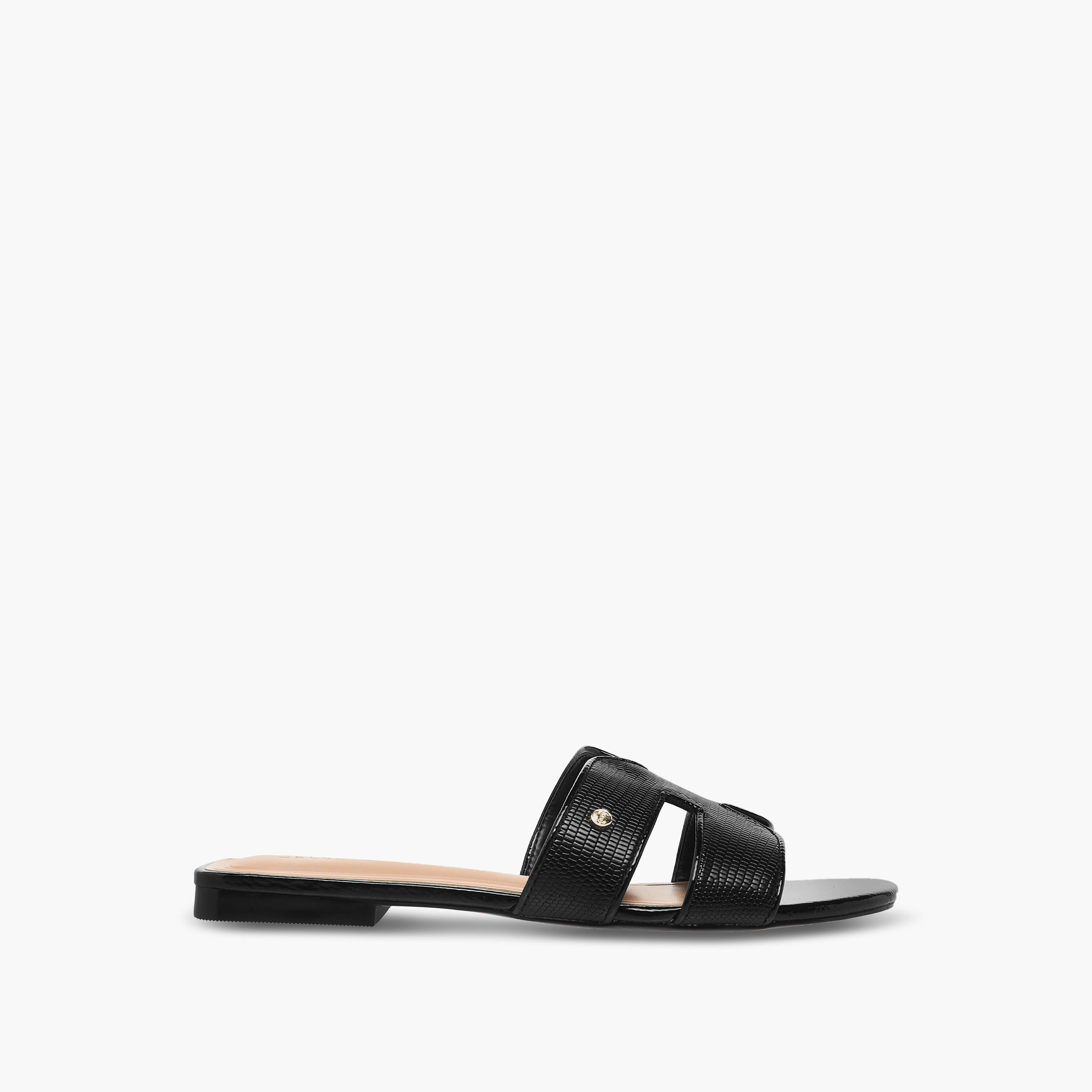 صندل مسطح سهل الارتداء بارز الملمس للنساء من سيليست-women-shoes-flats-sandals-image-3