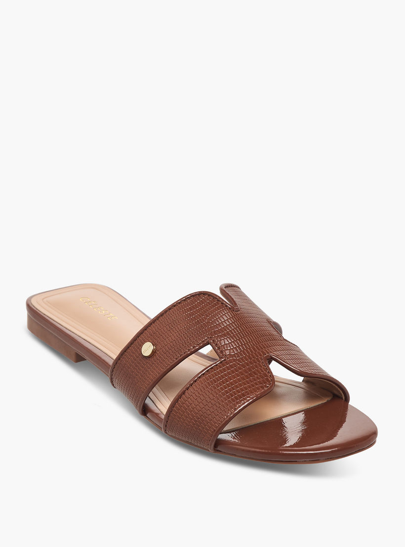 Celeste Women's Textured Slip-On Flat Sandals-women-shoes-flats-sandals-image-2