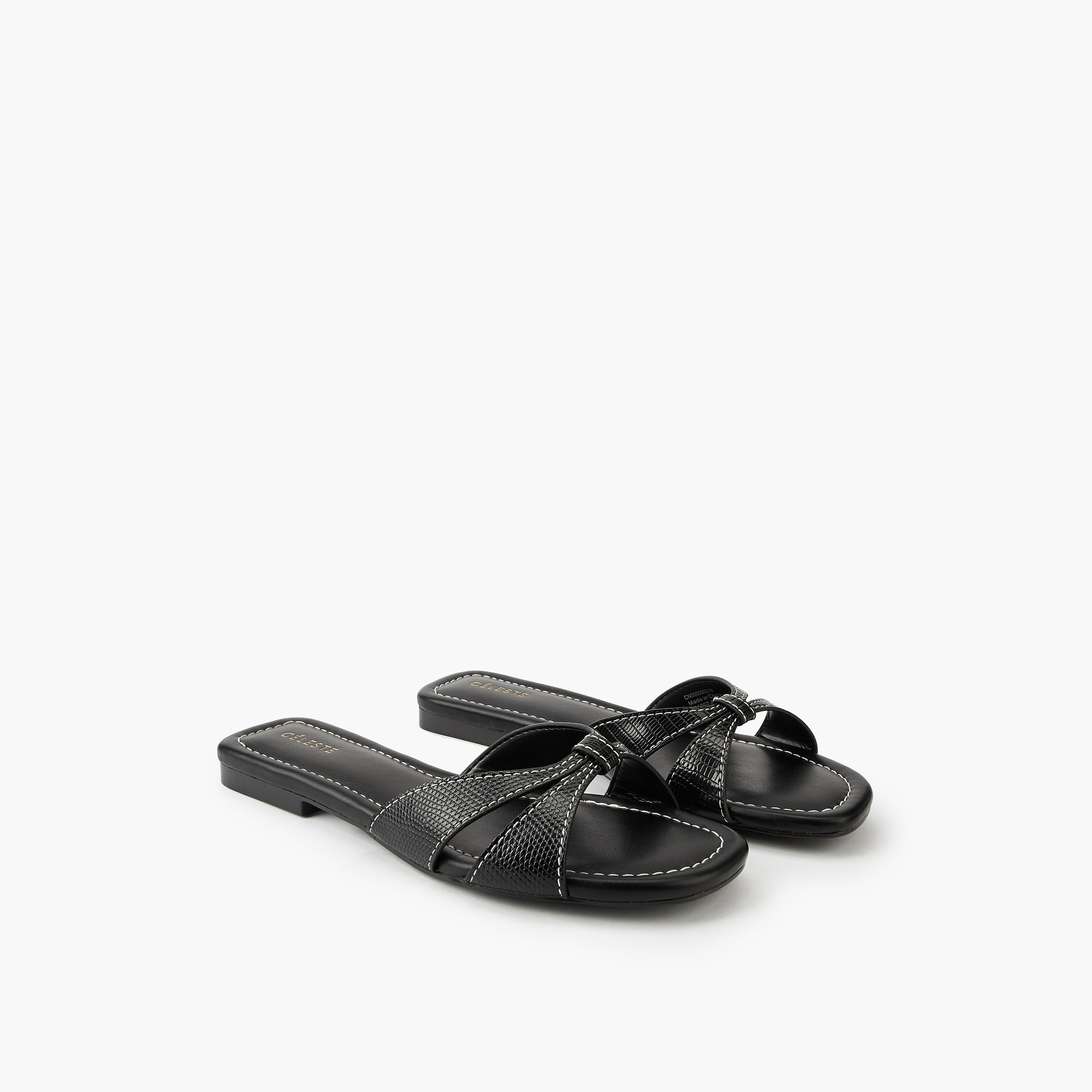 صندل سهل الارتداء بأحزمة  للنساء من سيليست-women-shoes-flats-sandals-image-5