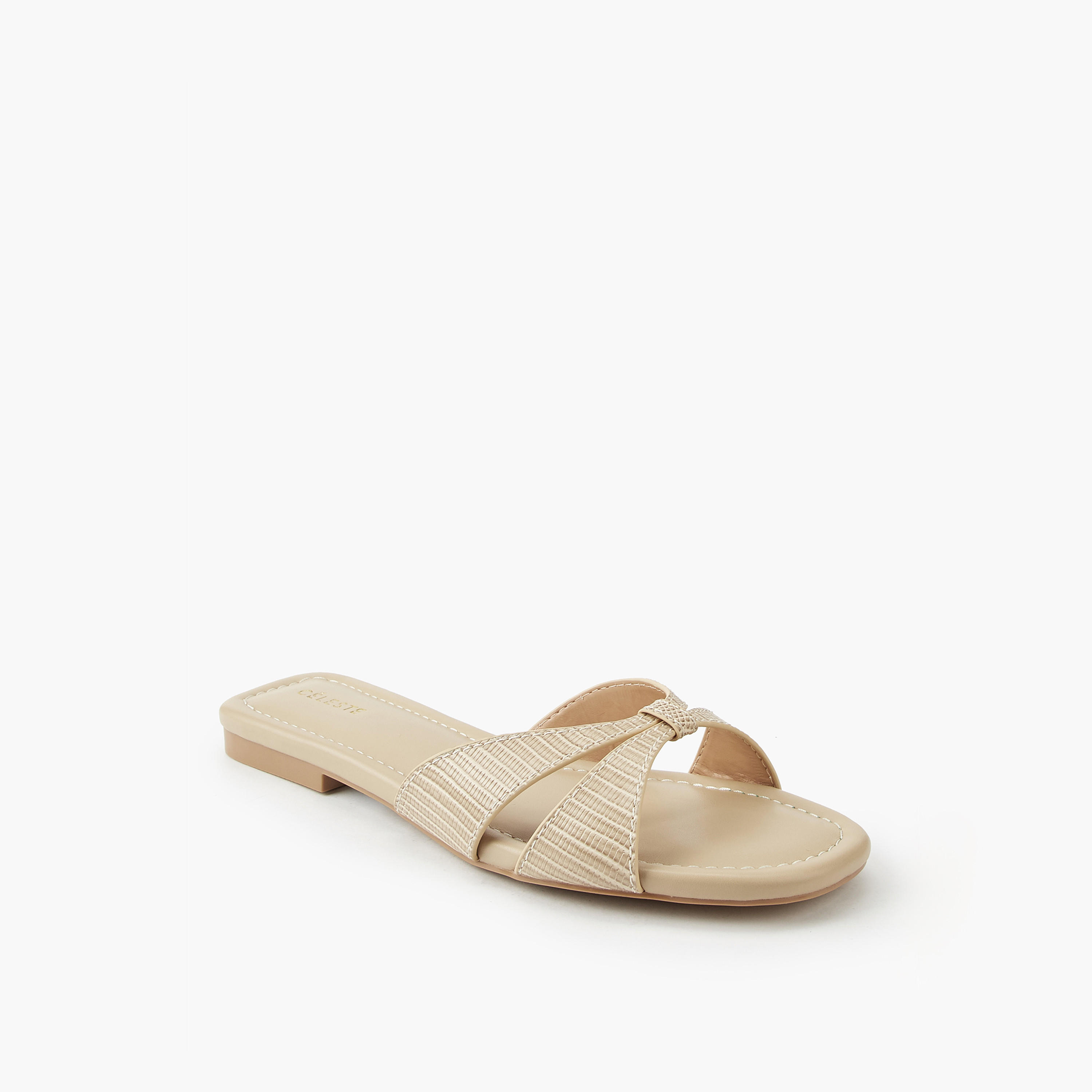 Celeste Women's Strappy Slip-On Sandals-women-shoes-flats-sandals-image-1