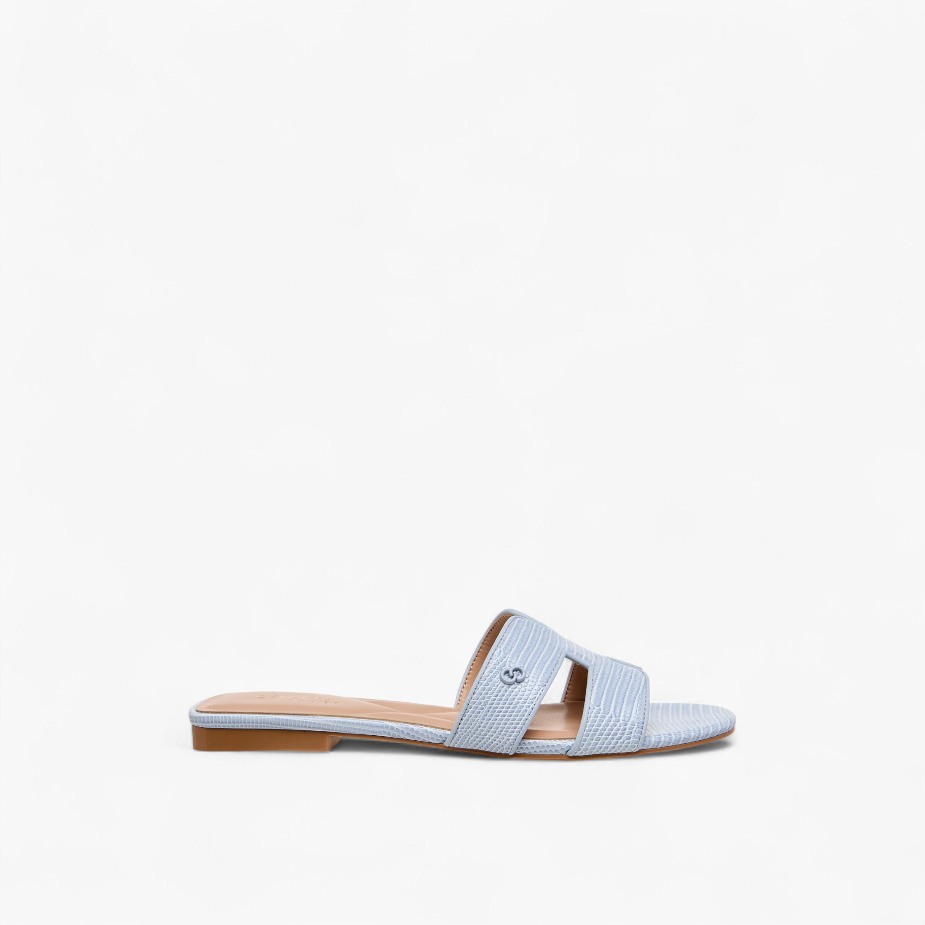 Celeste Women Animal Textured Slide Sandals-women-shoes-flats-sandals-image-3