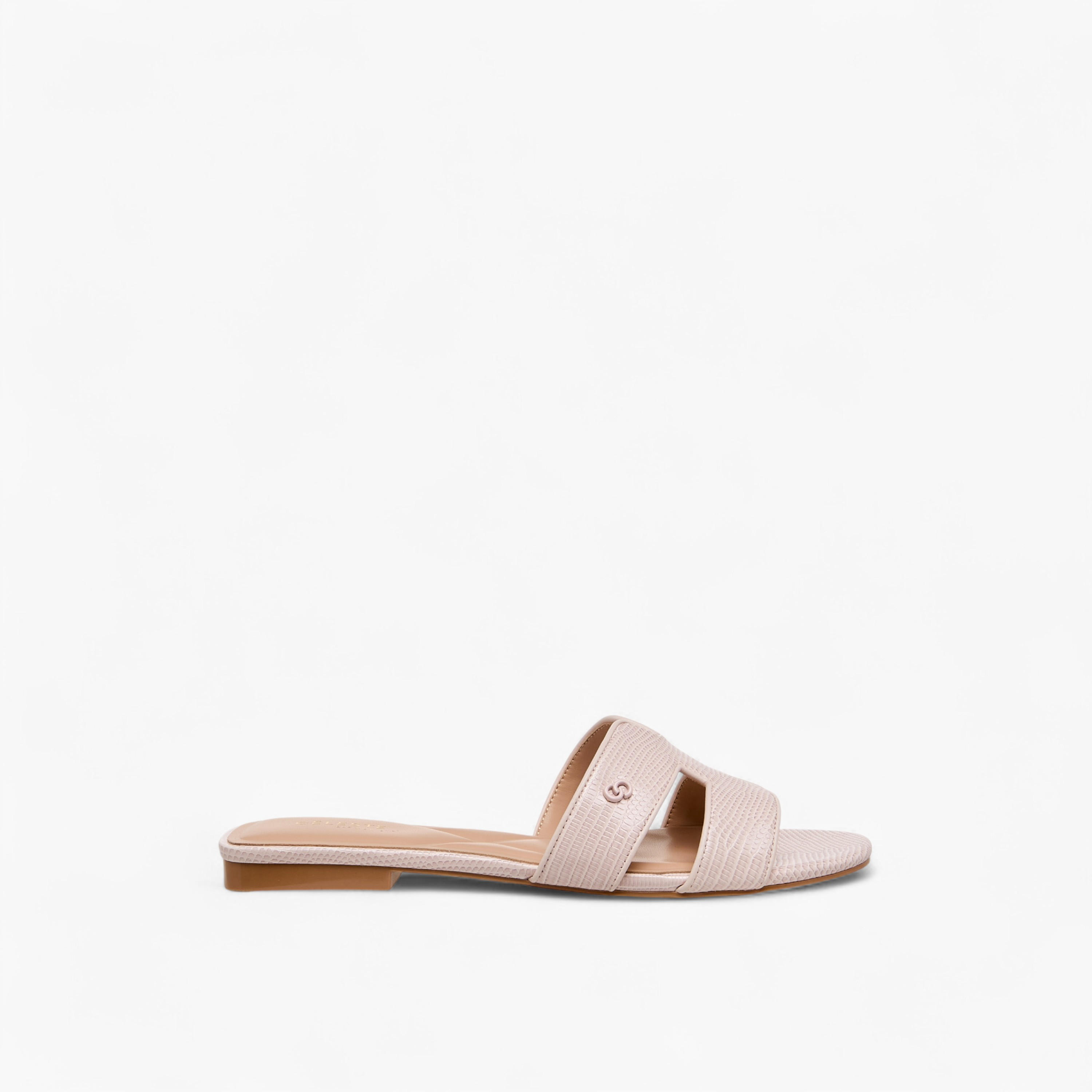 Celeste Women Animal Textured Slide Sandals-women-shoes-flats-sandals-image-3