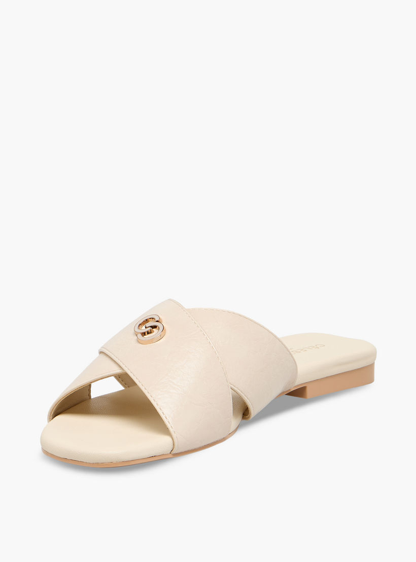 Celeste Women Cross Strap Slide Sandals-women-shoes-flats-sandals-image-4