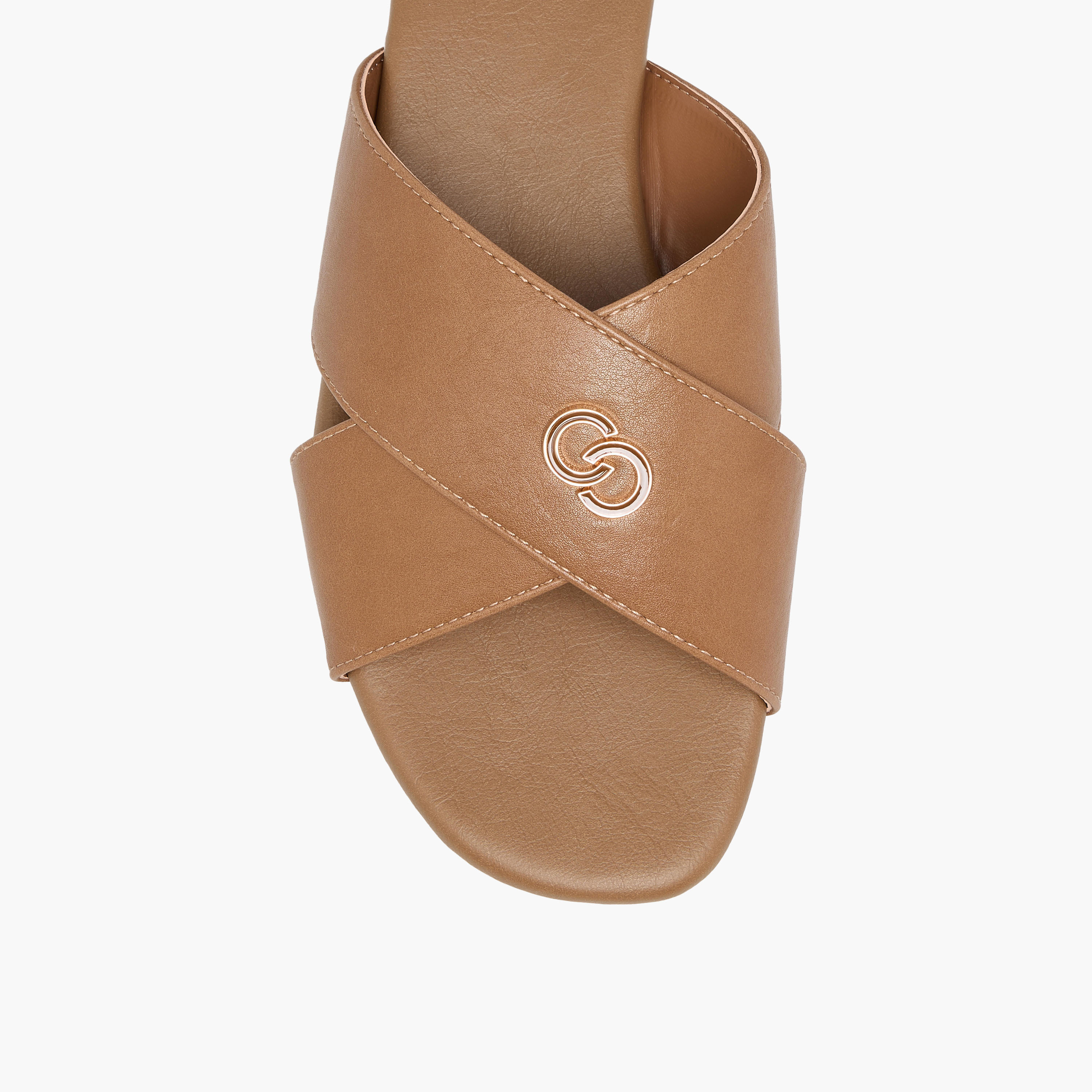 Celeste Women Cross Strap Slide Sandals-women-shoes-flats-sandals-image-8