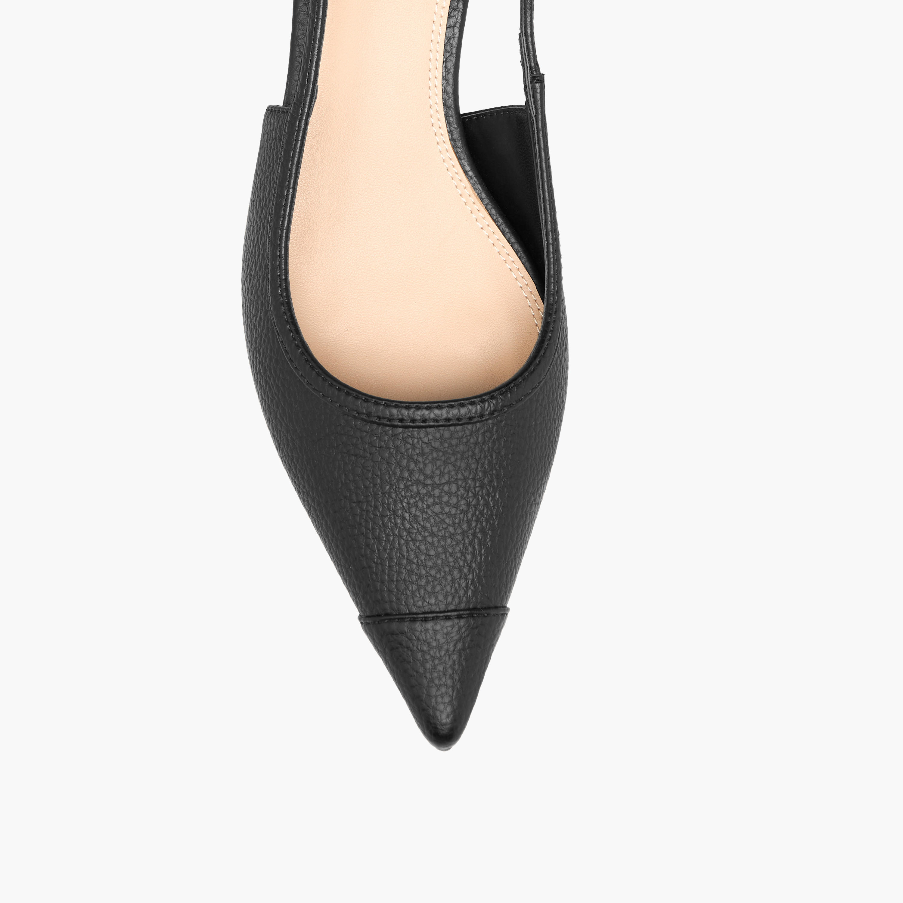 Paprika Women's Pointed Shoes with Kitten Heels and Buckle Closure-women-shoes-heels-image-4