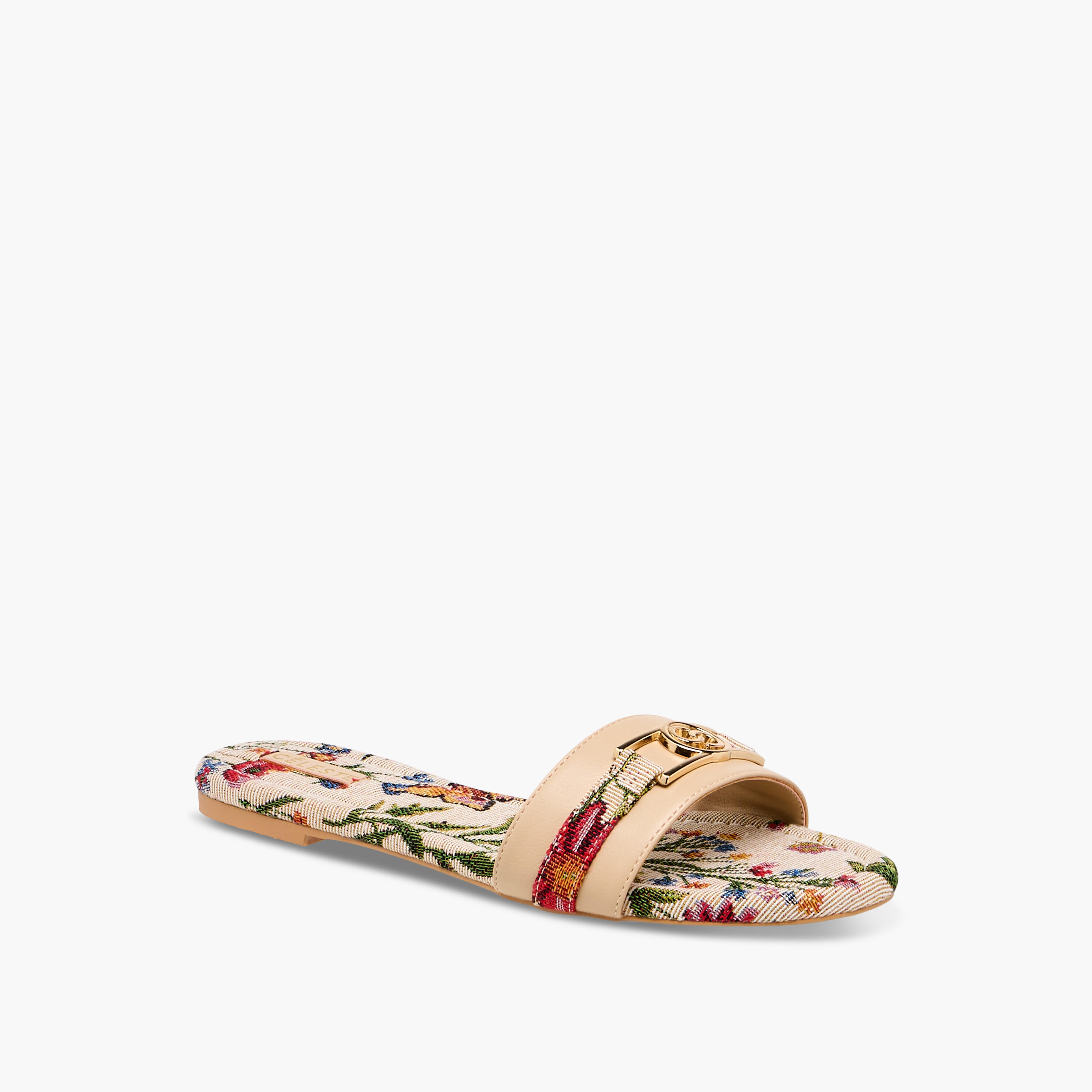 Celeste Women's Printed Slip-On Flat Sandals-women-shoes-flats-sandals-image-2