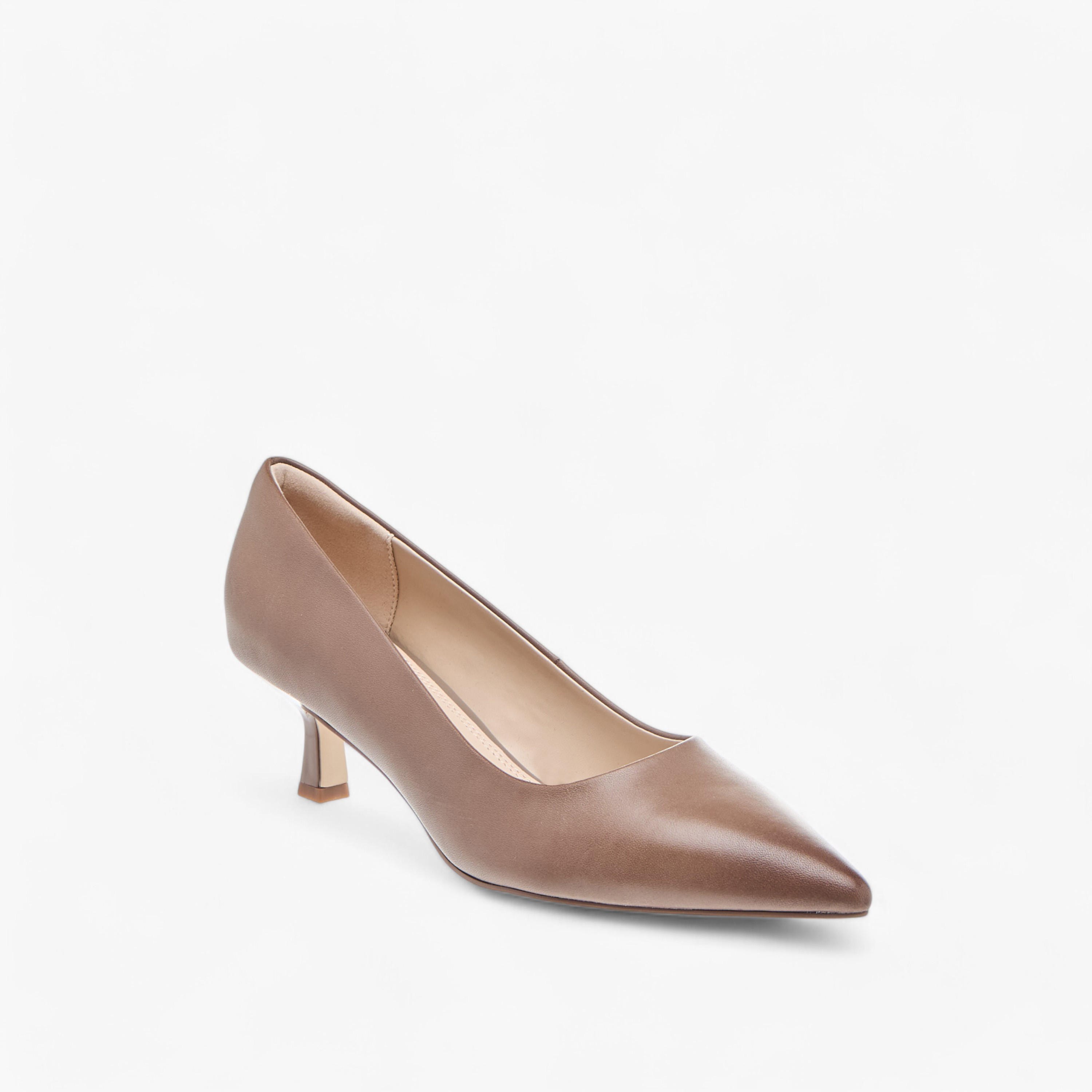 حذاء سادة سهل الارتداء بكعب صغير للنساء من سيليست-women-shoes-heels-image-2