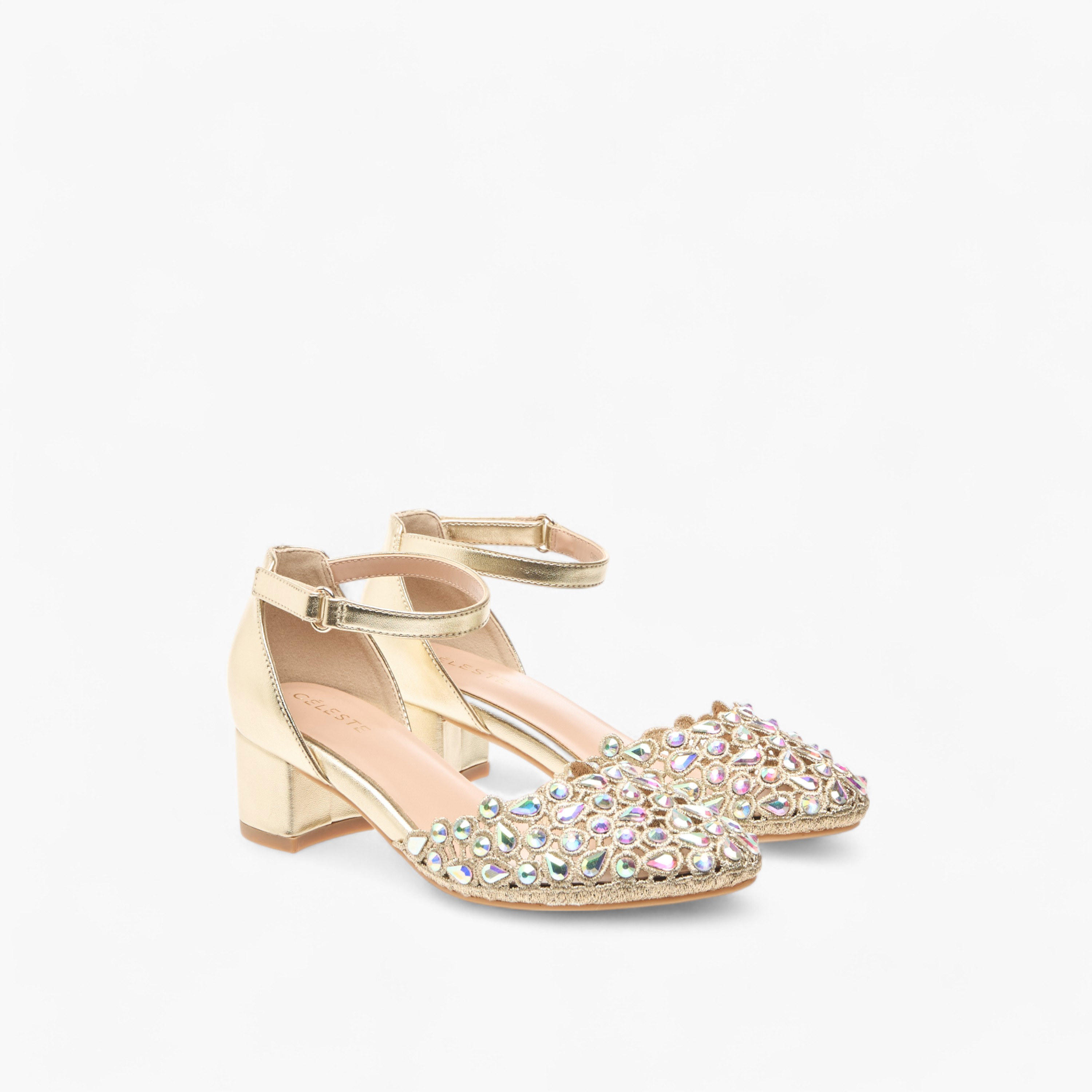 حذاء مزين بشريط إغلاق لاصق للبنات من سيليست-girls-shoes-sandals-image-1