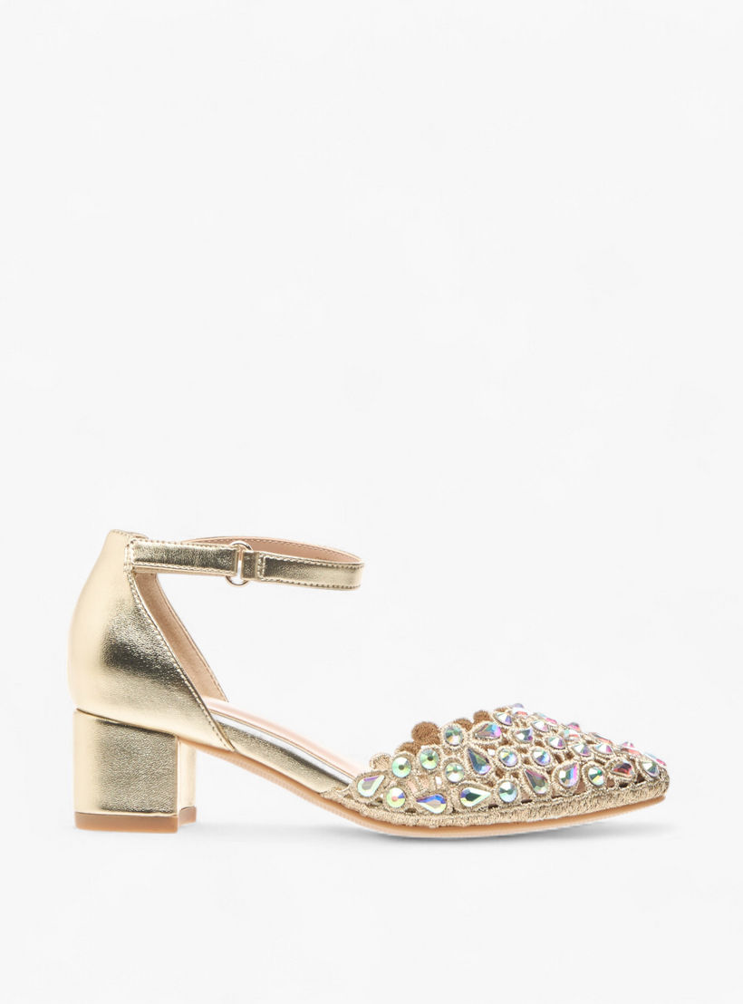 حذاء مزين بشريط إغلاق لاصق للبنات من سيليست-girls-shoes-sandals-image-3