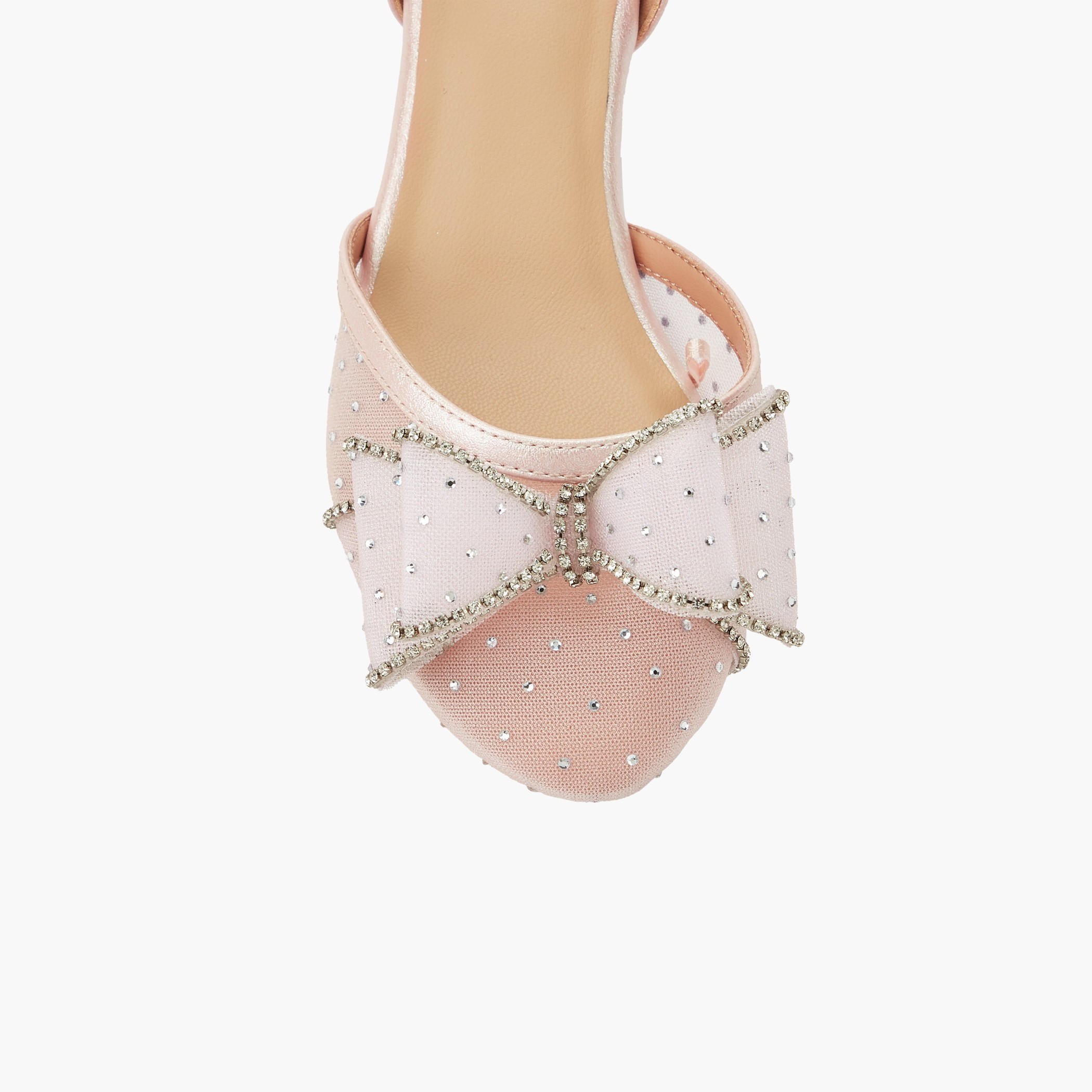 Celeste Girls Bow Embellished Block Heel Shoes-girls-shoes-sandals-image-5