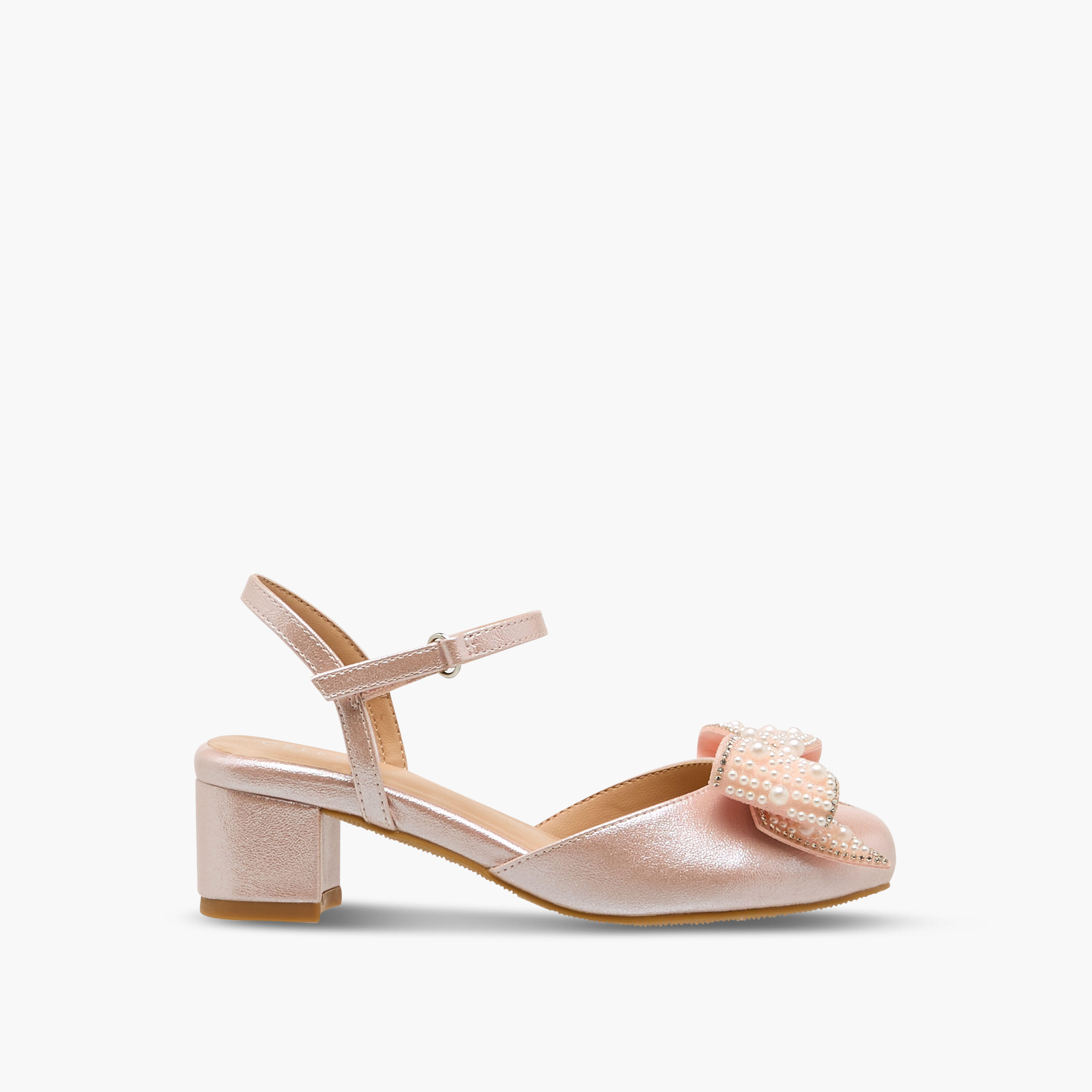 Celeste Girls Block Heel Sandals-girls-shoes-sandals-image-3
