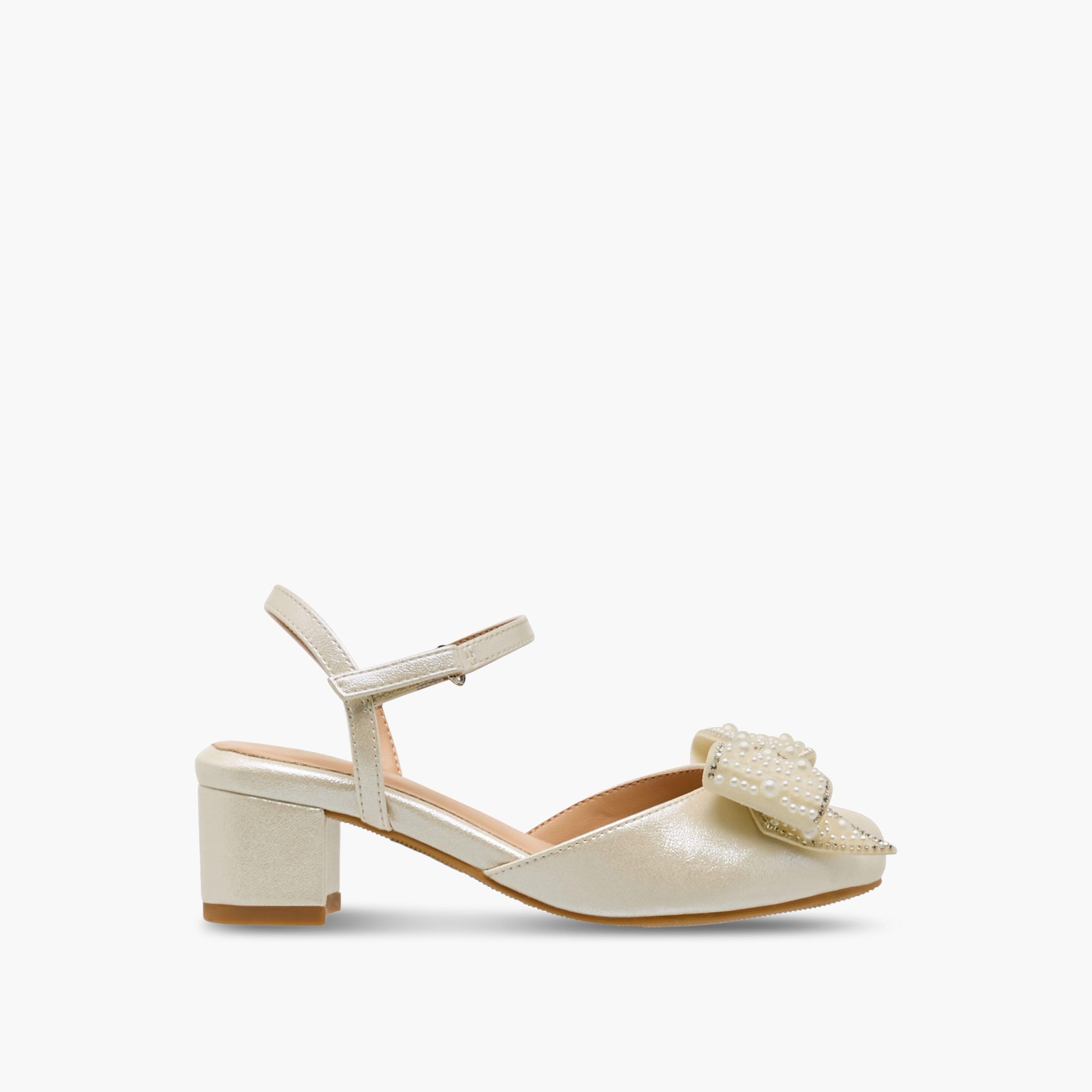 Celeste Girls Block Heel Sandals-girls-shoes-sandals-image-3