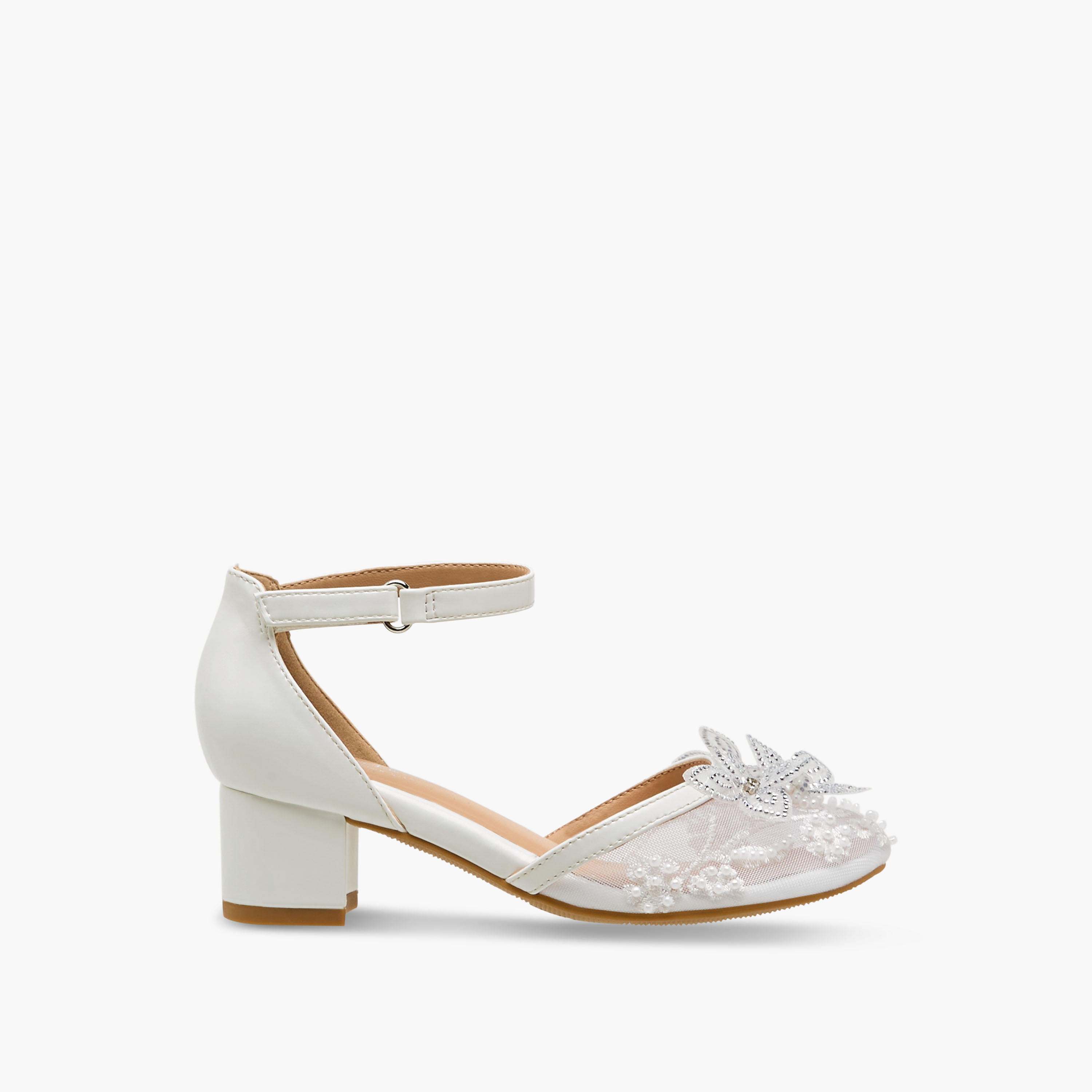 Celeste Girls Block Heel Sandals-girls-shoes-sandals-image-3