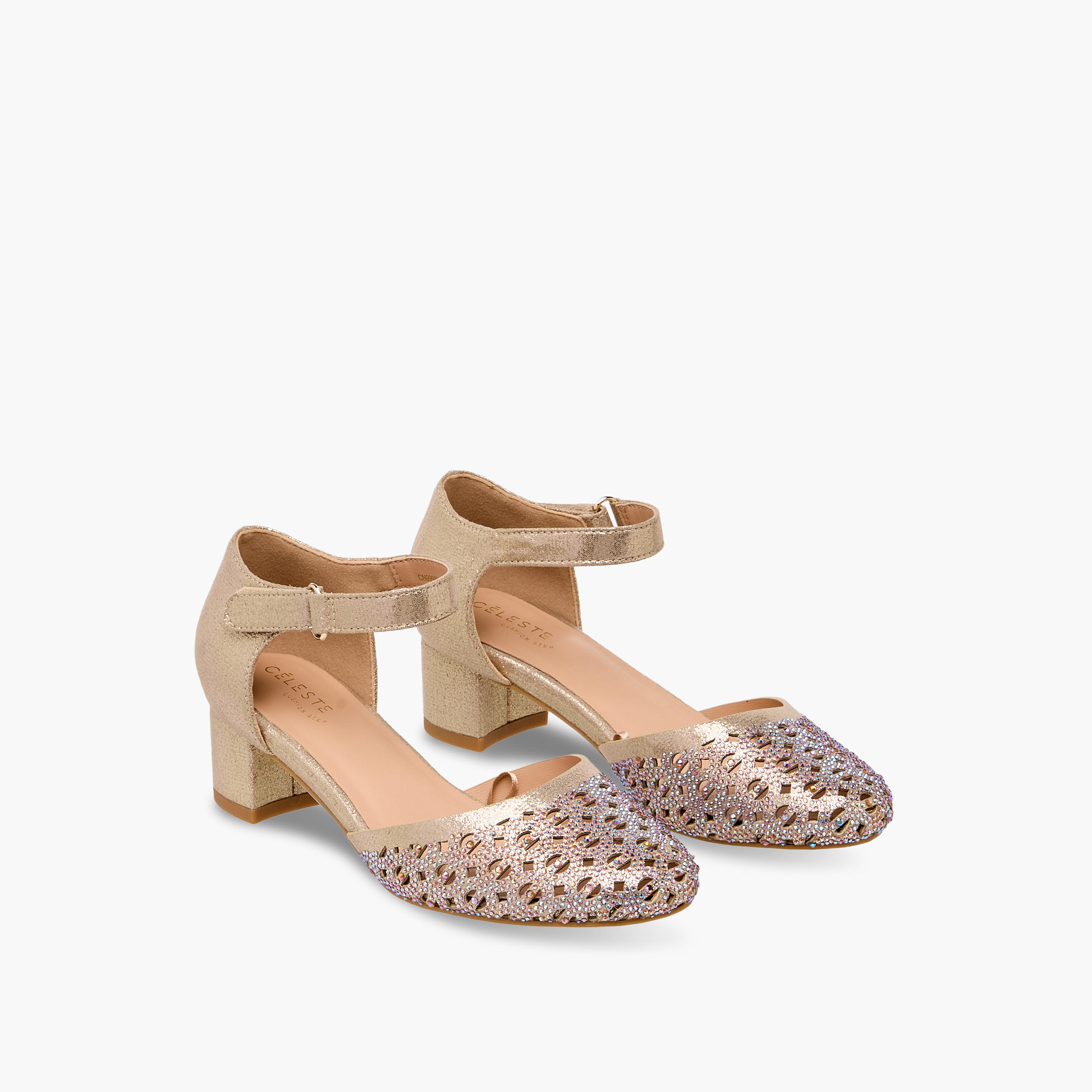 صندل مزين بكعب سميك للبنات من سيليست-girls-shoes-sandals-image-6