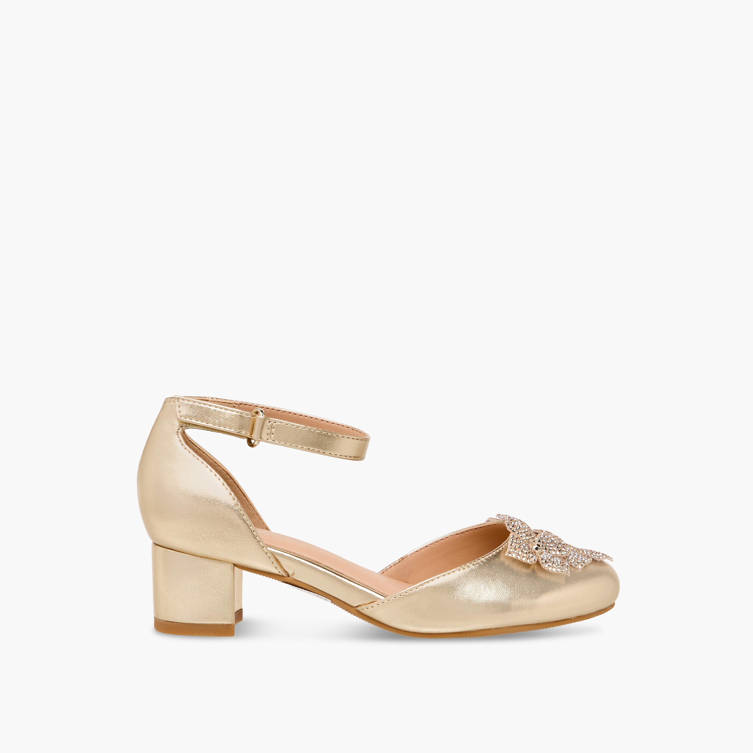 حذاء مزين بالزهور للبنات من سيلست-girls-shoes-sandals-image-3