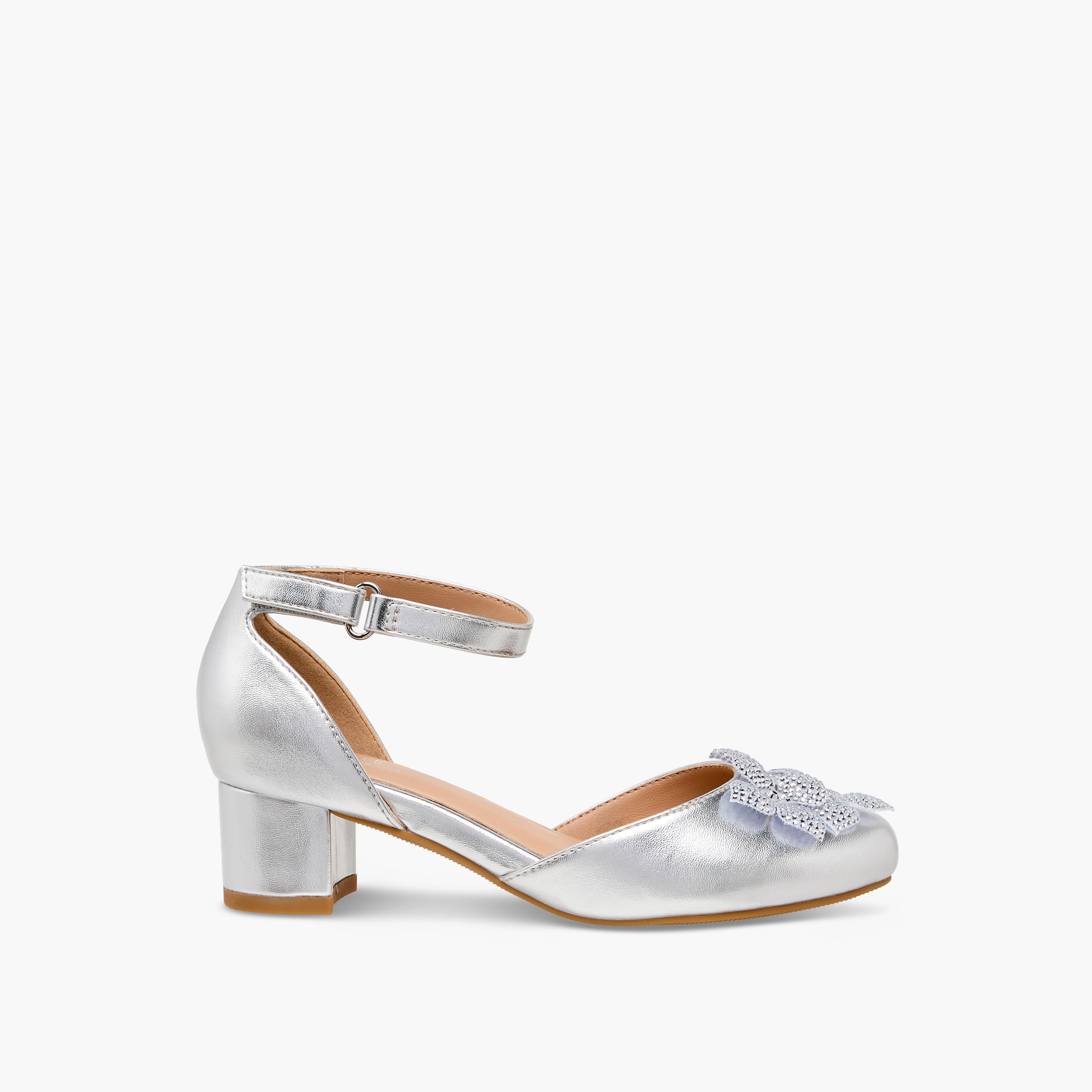 حذاء مزين بالزهور للبنات من سيلست-girls-shoes-sandals-image-3