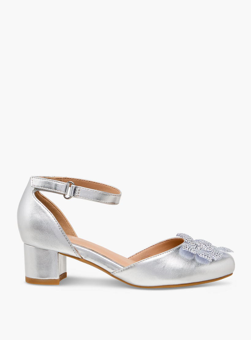 حذاء مزين بالزهور للبنات من سيلست-girls-shoes-sandals-image-3