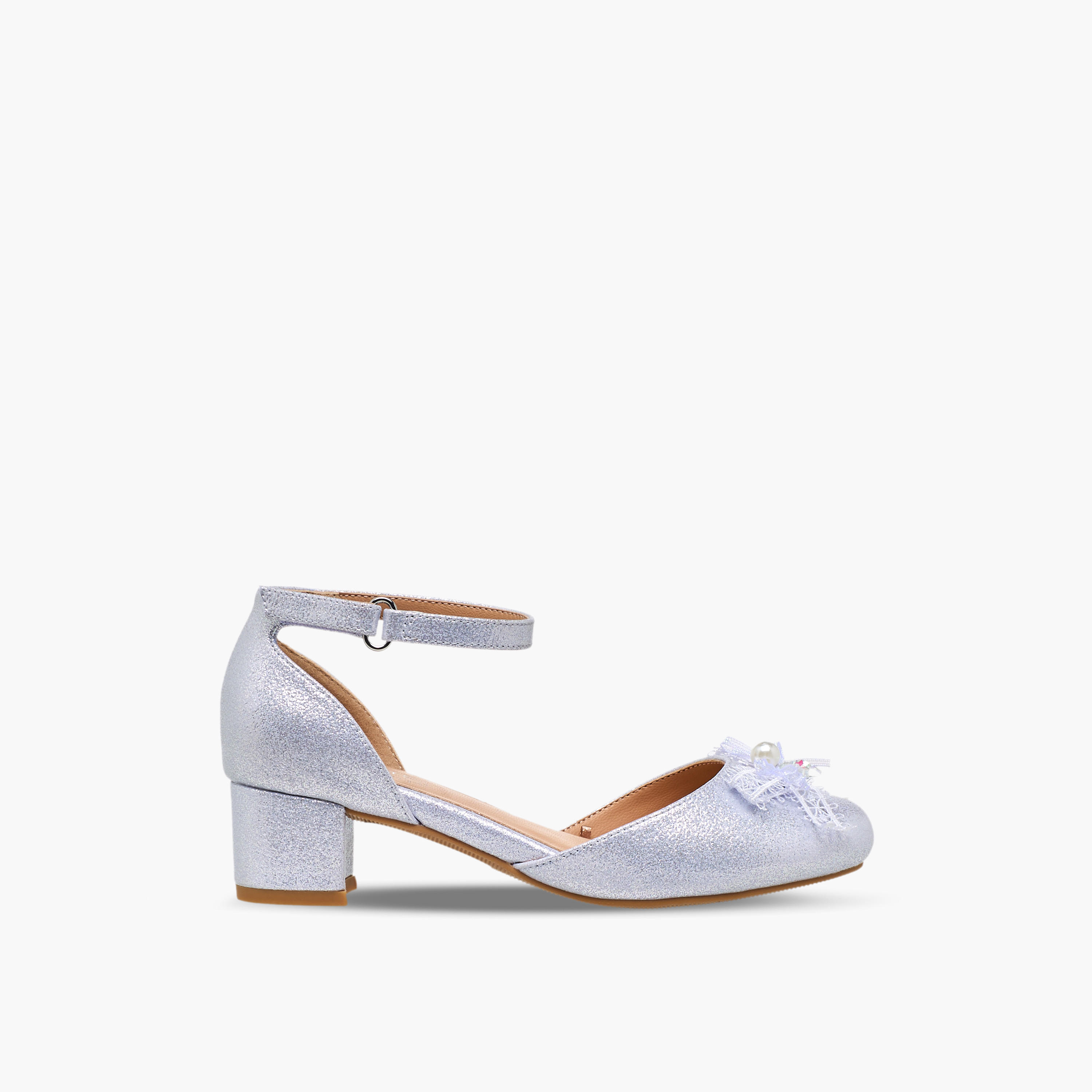 صندل بكعب عريض مزين بفيونكة للبنات من سيليست-girls-shoes-sandals-image-3