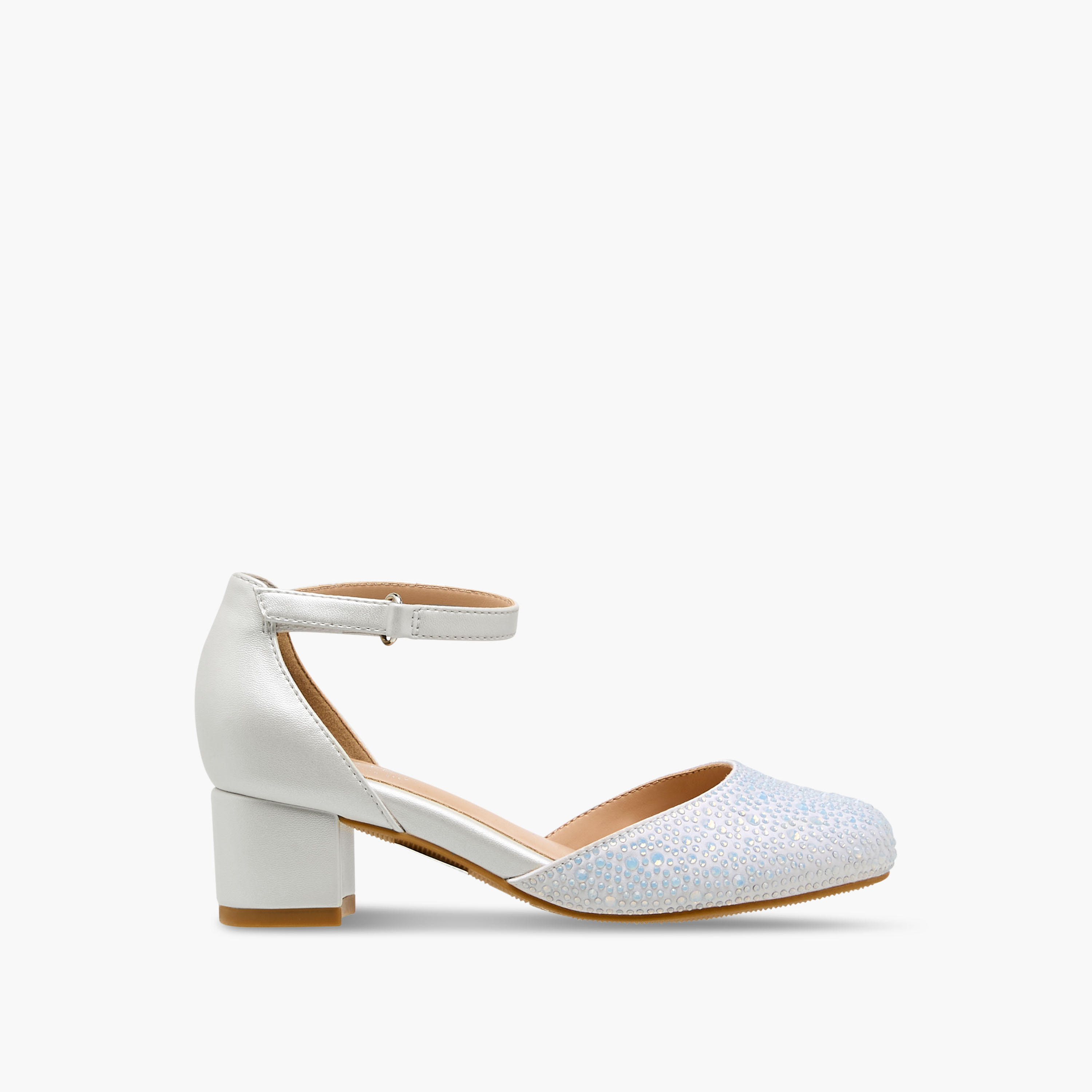 Celeste Girls Embellished Block Heel Sandals-girls-shoes-sandals-image-3