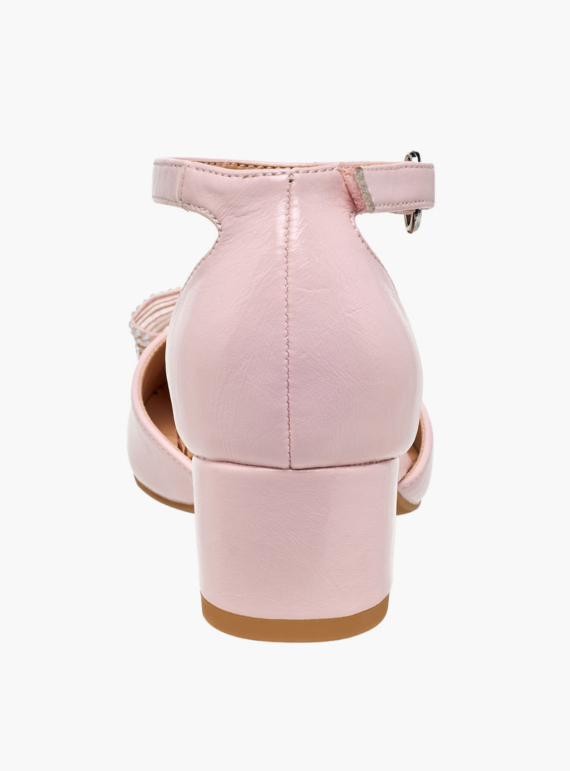 Celeste Girls Bow Embellished Block Heel Sandals-girls-shoes-sandals-image-5