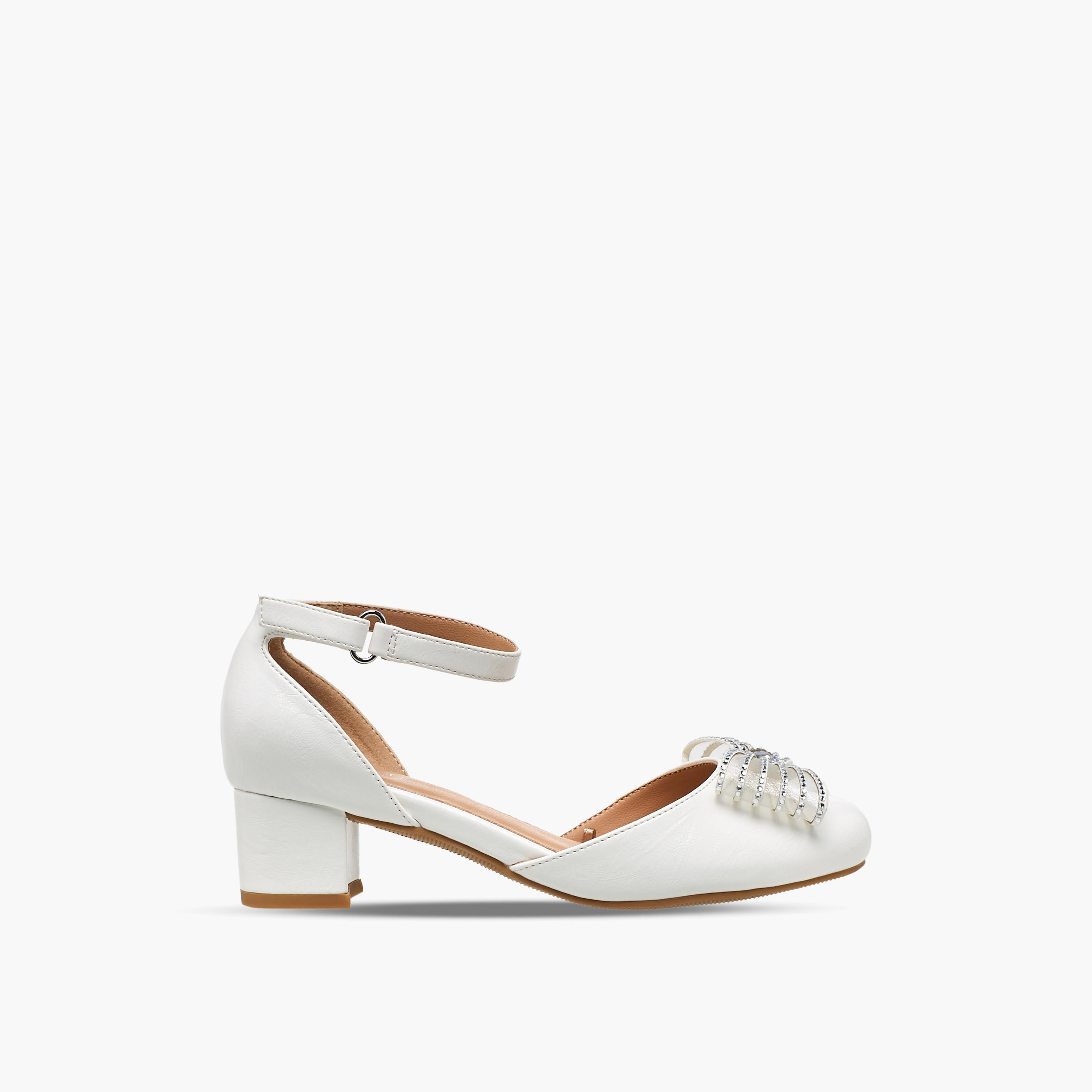 Celeste Girls Bow Embellished Block Heel Sandals-girls-shoes-sandals-image-3