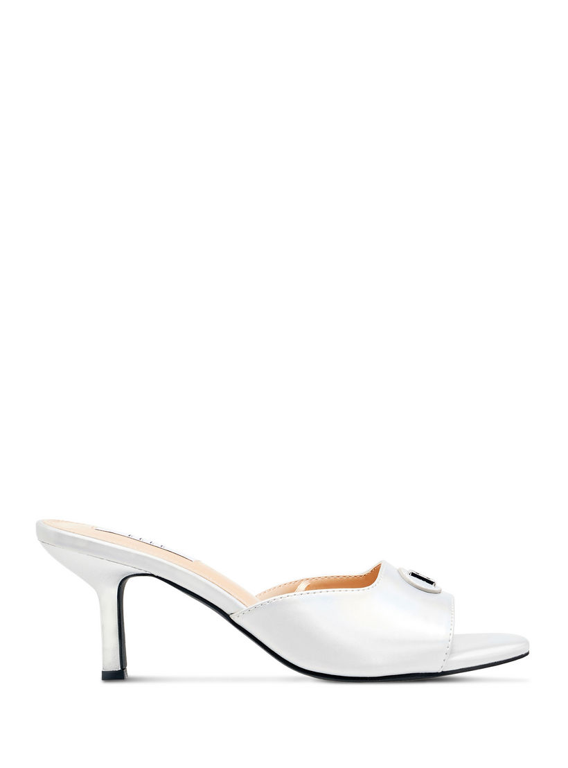 Elle Women's Slip On Kitten Heels with Decorative Vamp-women-shoes-sandals-heeled-image-3