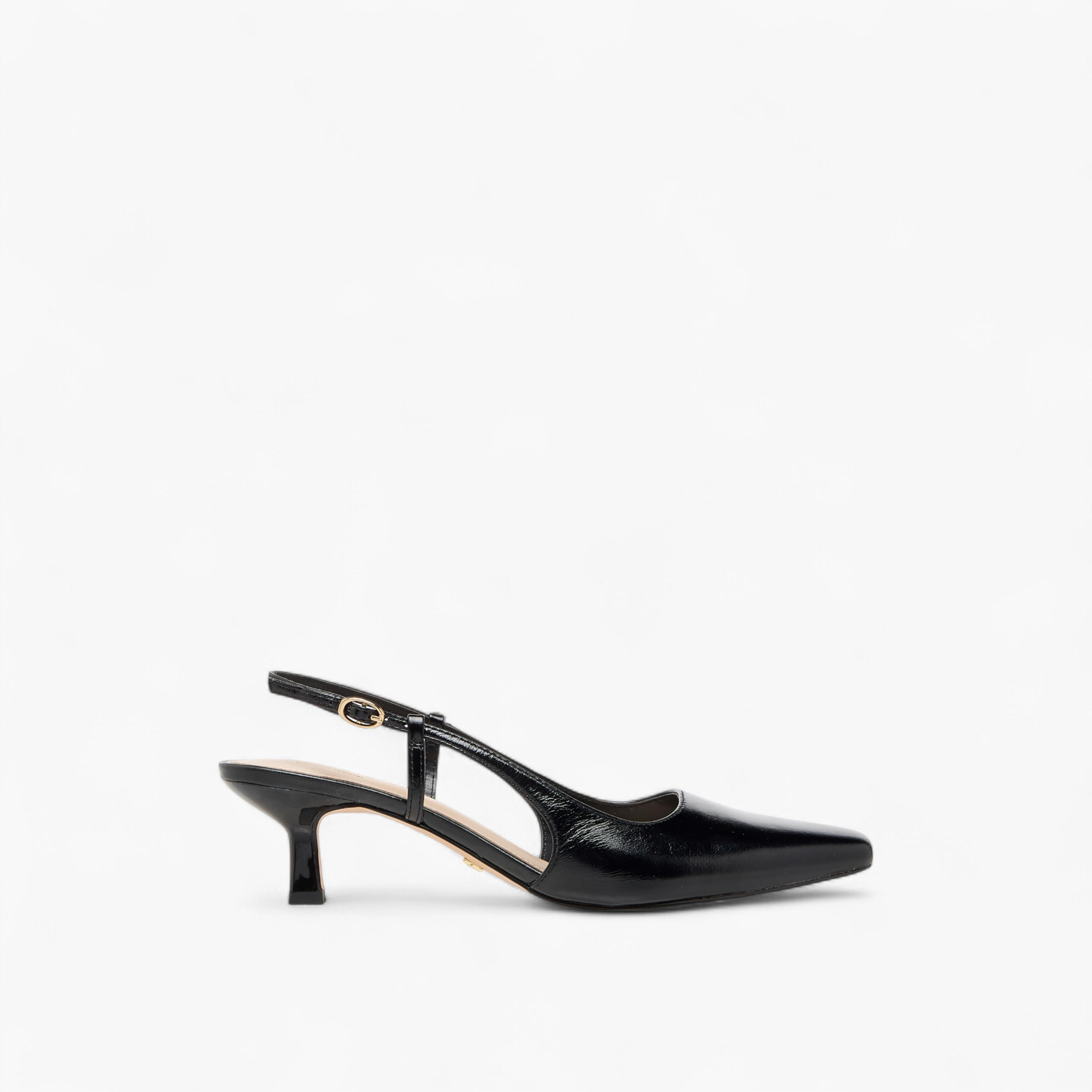 Celeste Women's Square Toe Shoes with Buckle Closure and Kitten Heels-women-shoes-heels-image-3