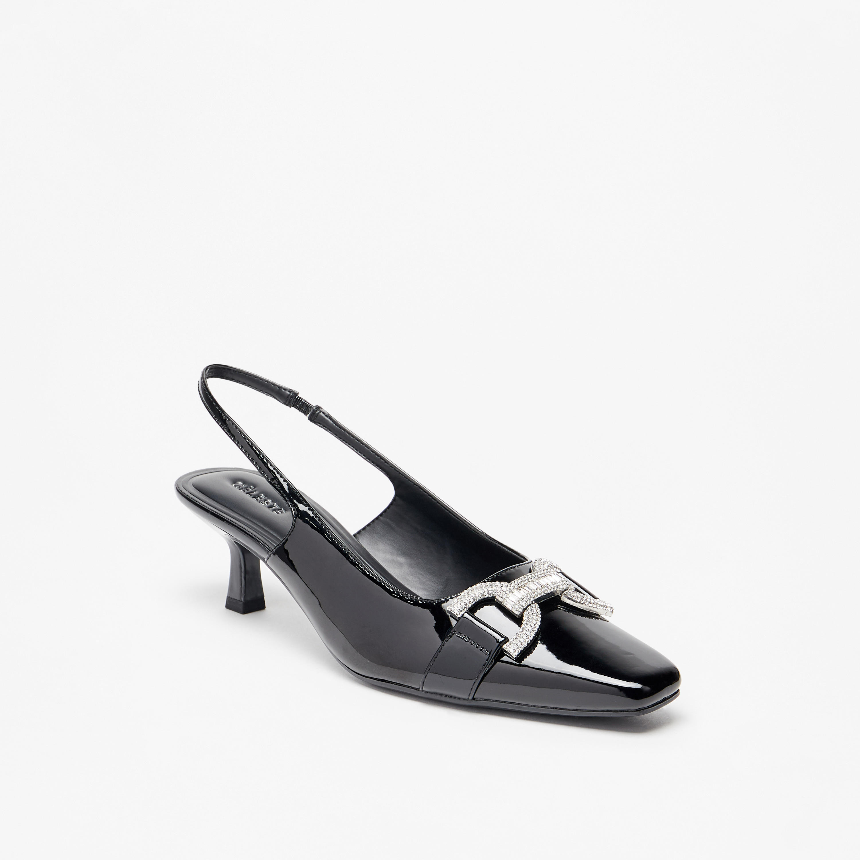 Celeste Women's Embellished Slingback Sandals with Kitten Heels-women-shoes-heels-image-1