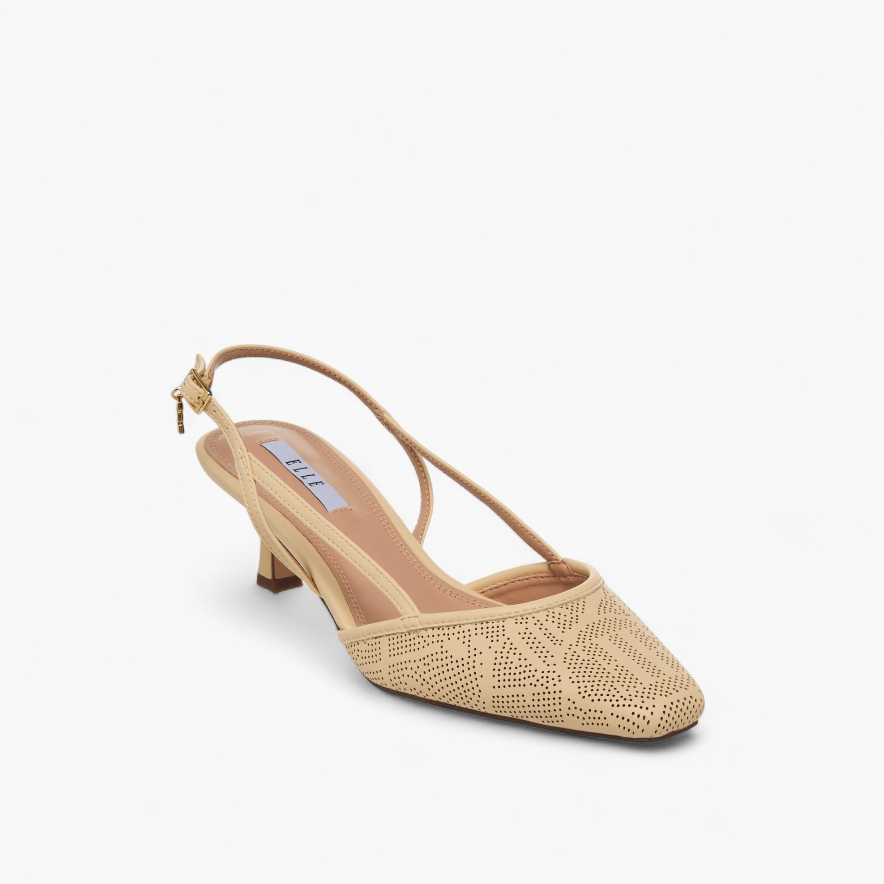 Elle Women Perforated Kitten Heel Sandals-women-shoes-sandals-heeled-image-2