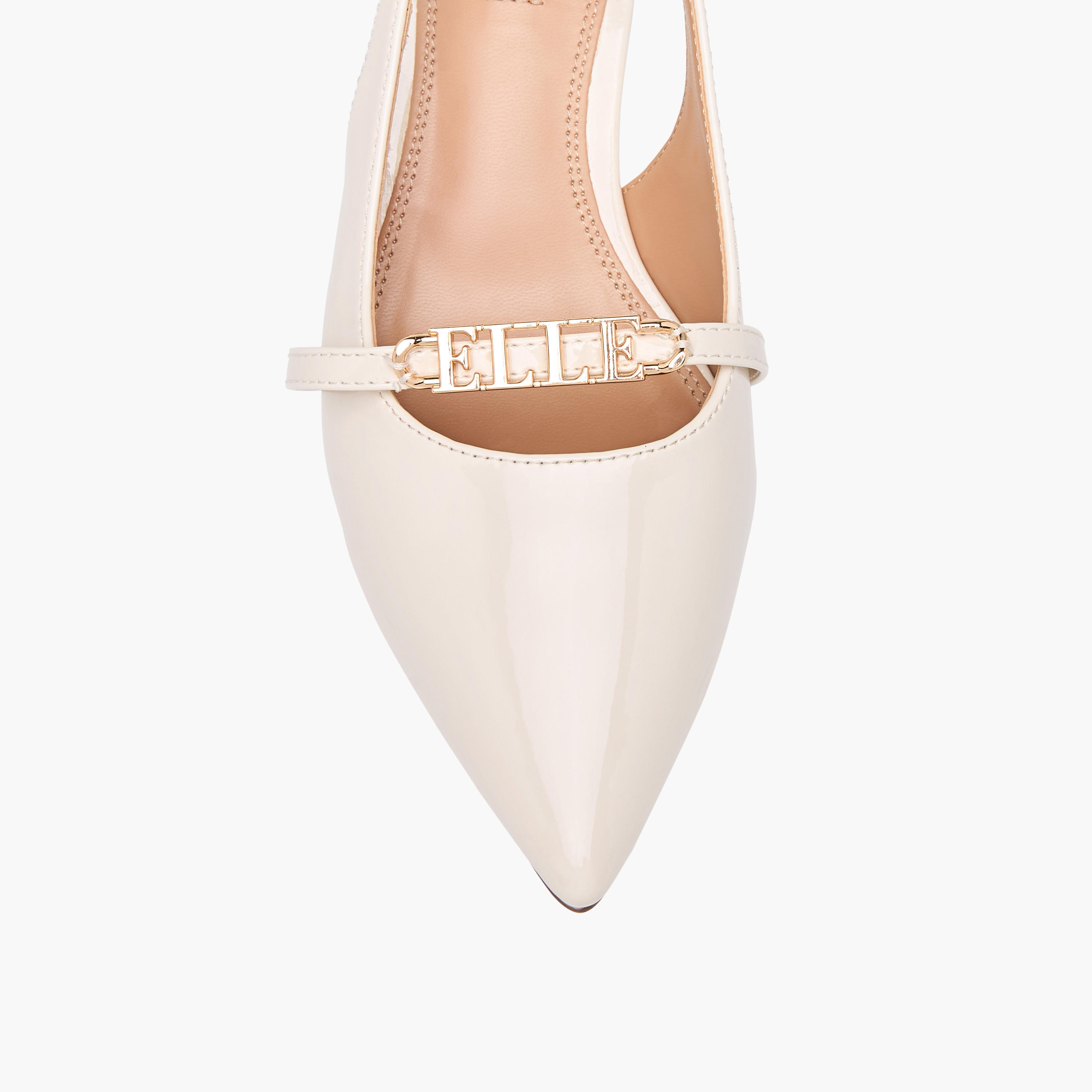 Elle Women's Logo Accent Slingback Shoes with Stiletto Heels-women-shoes-sandals-heeled-image-4