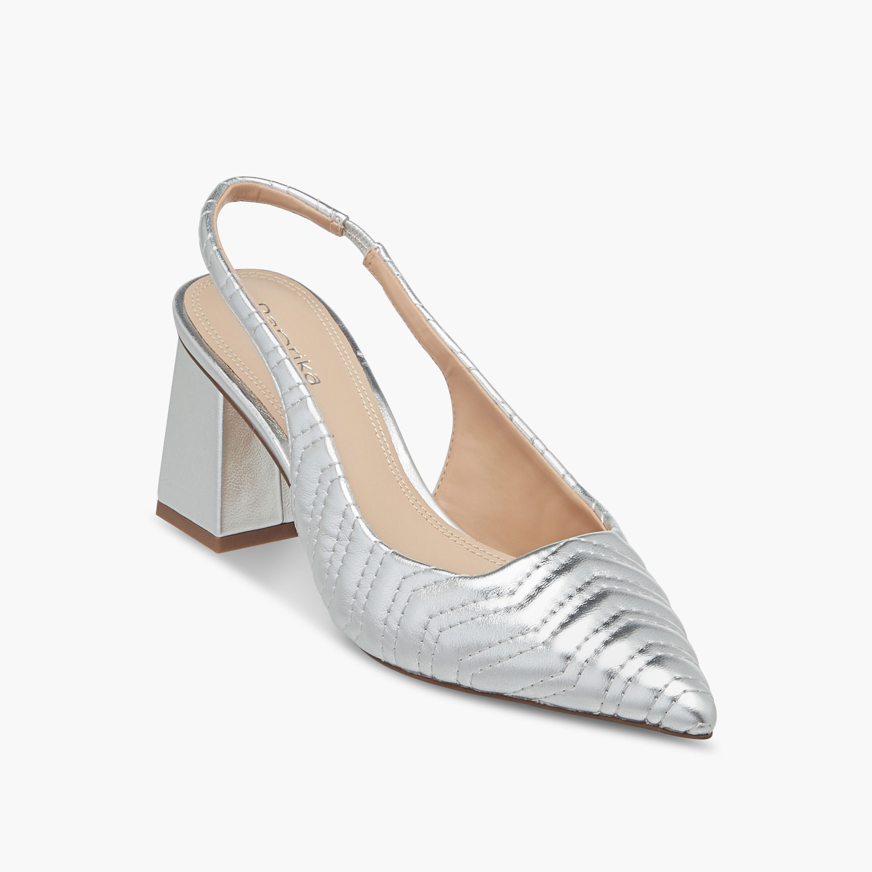 حذاء ميول مبطن بحزام خلفي وكعب سميك من بابريكا-women-shoes-sandals-heeled-image-7