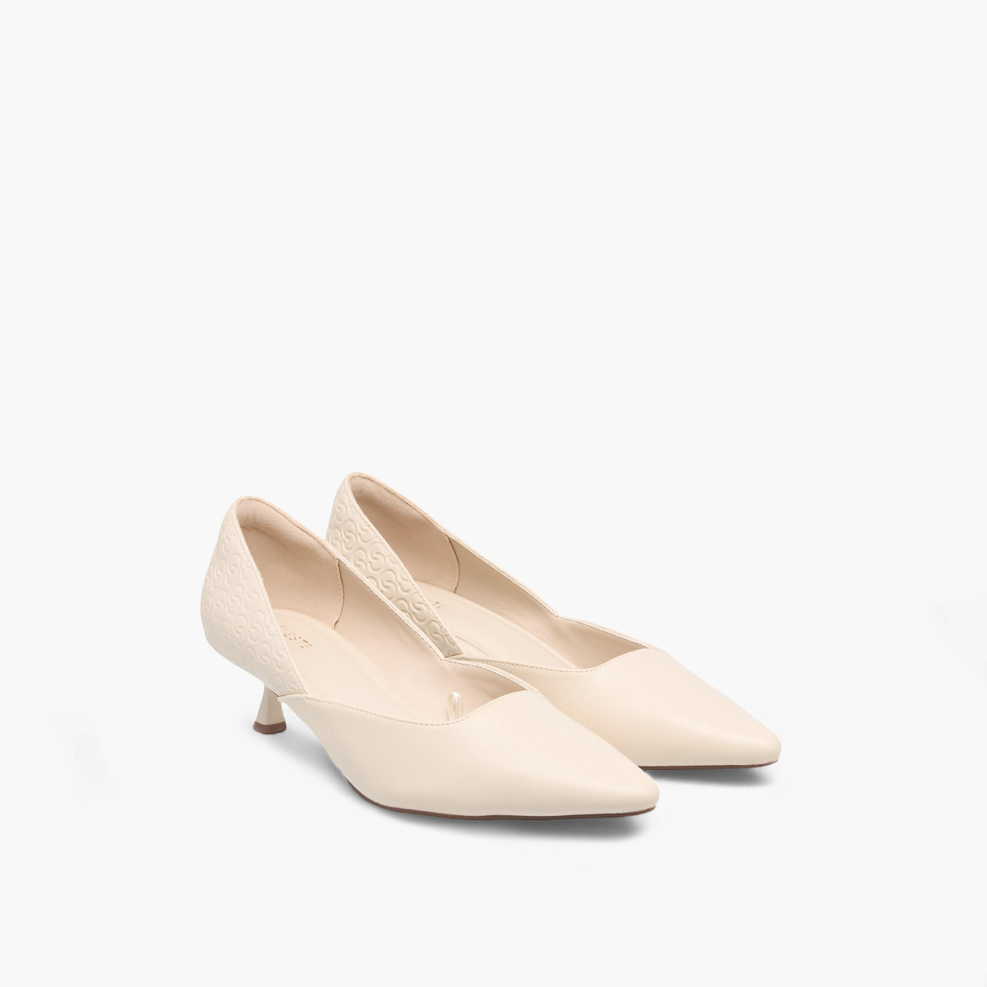 حذاء بارز الملمس سهل الارتداء بكعب ستيليتو للنساء من سيليست-women-shoes-heels-image-1